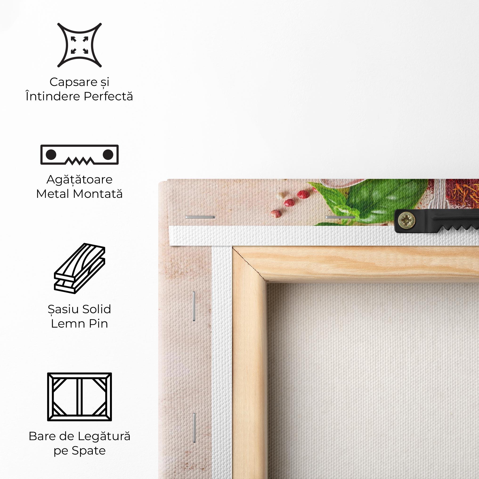 Tablou Canvas Colorful Spices Cooking mockup 5