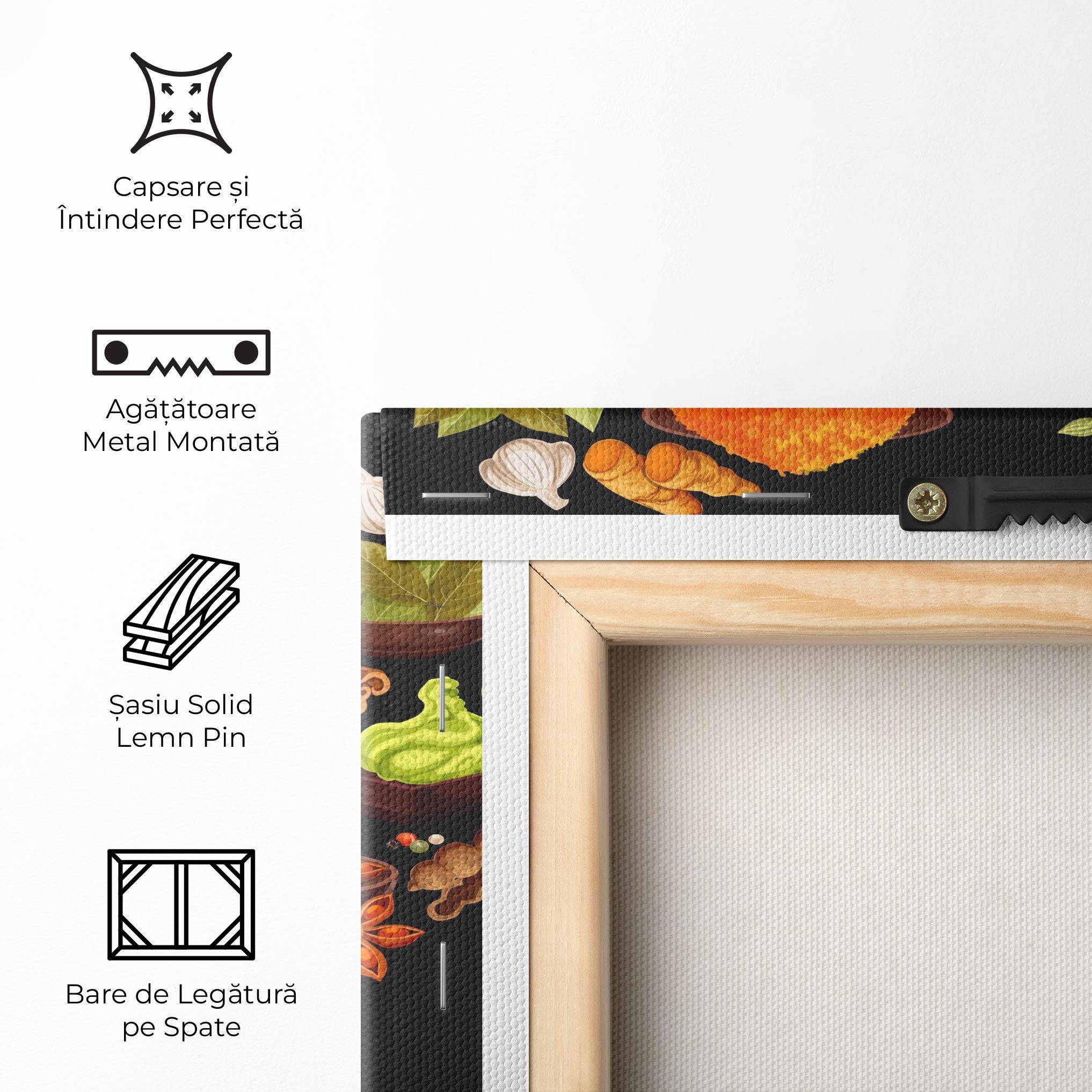 Tablou Canvas Seasoning Heart mockup 5