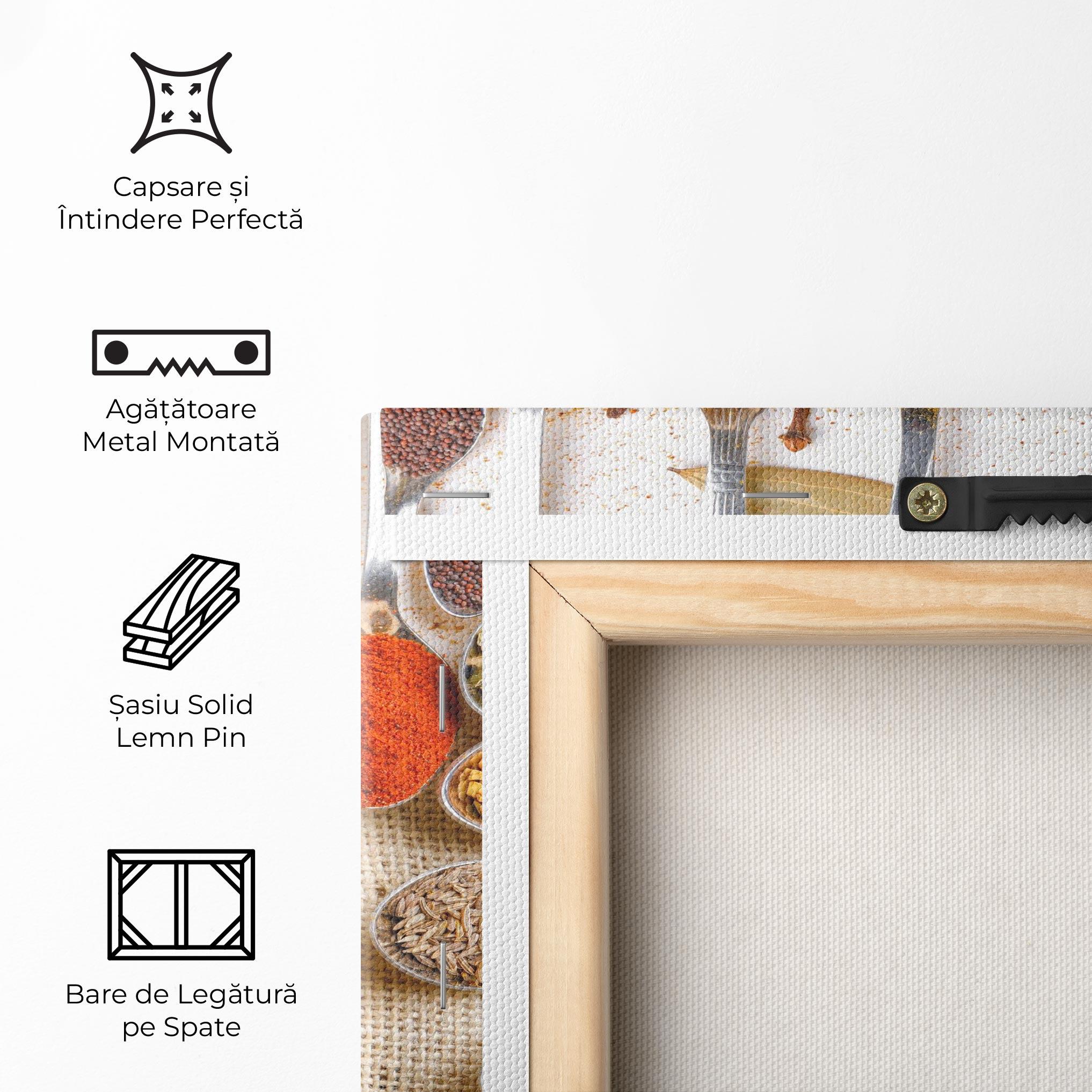 Tablou Canvas Spices Spoons mockup 5