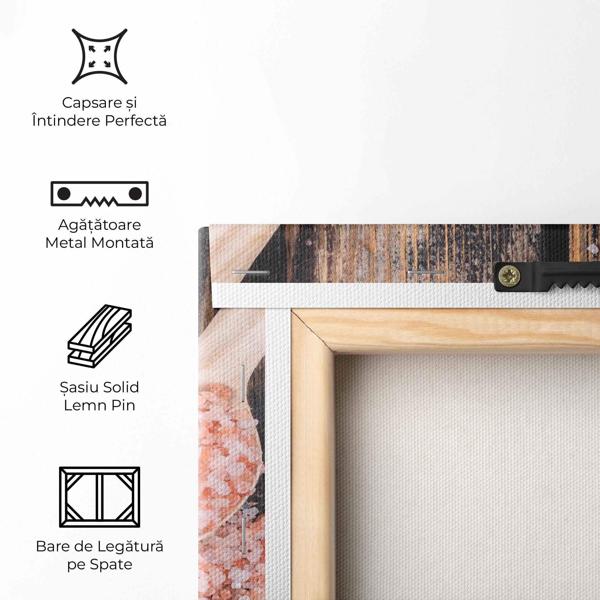 Tablou Canvas Wooden Spoons Sea Salt mockup 5