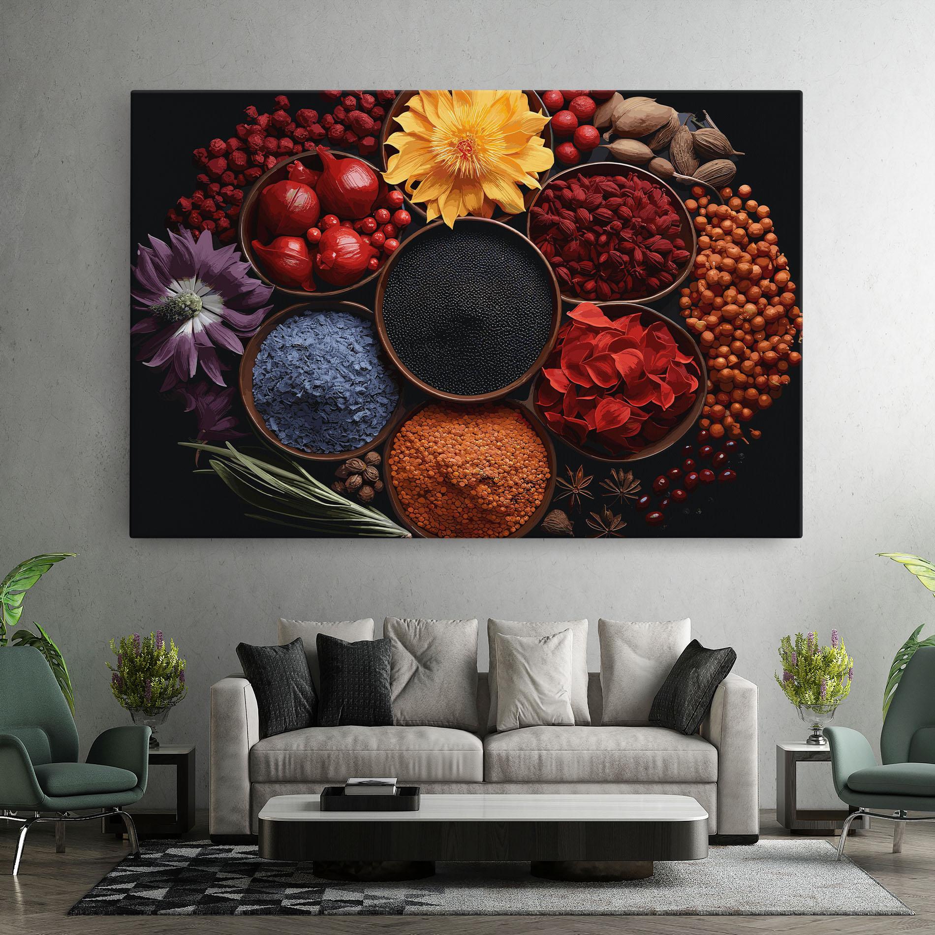 Tablou Canvas Autumn Color Spices mockup 7