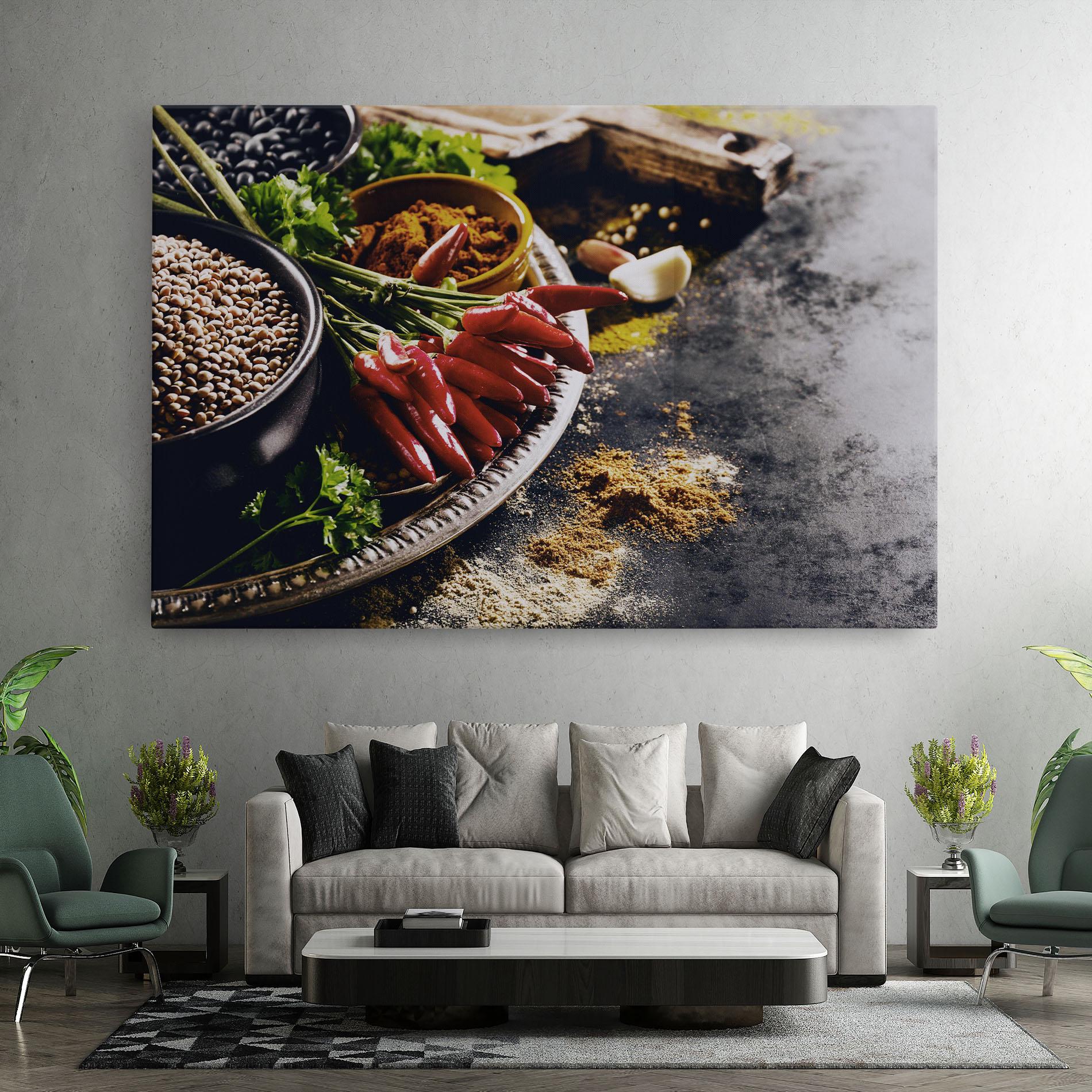 Tablou Canvas Grocery Spices mockup 7