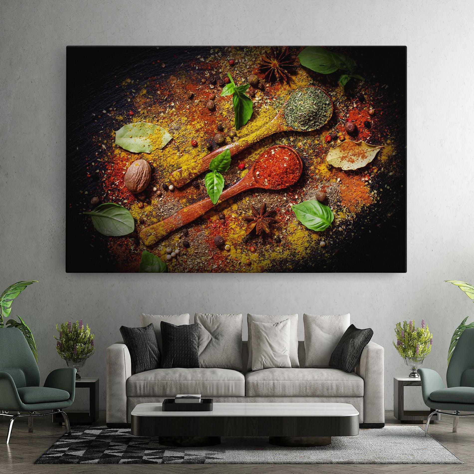 Tablou Canvas Oriental Spices mockup 7