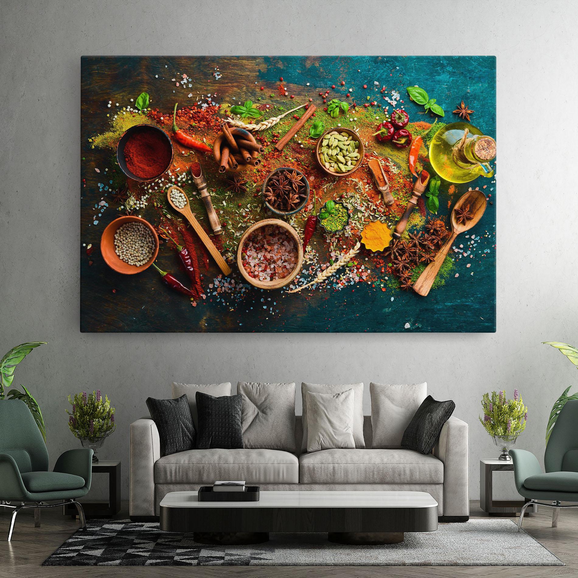Tablou Canvas Seasonings Mix mockup 7
