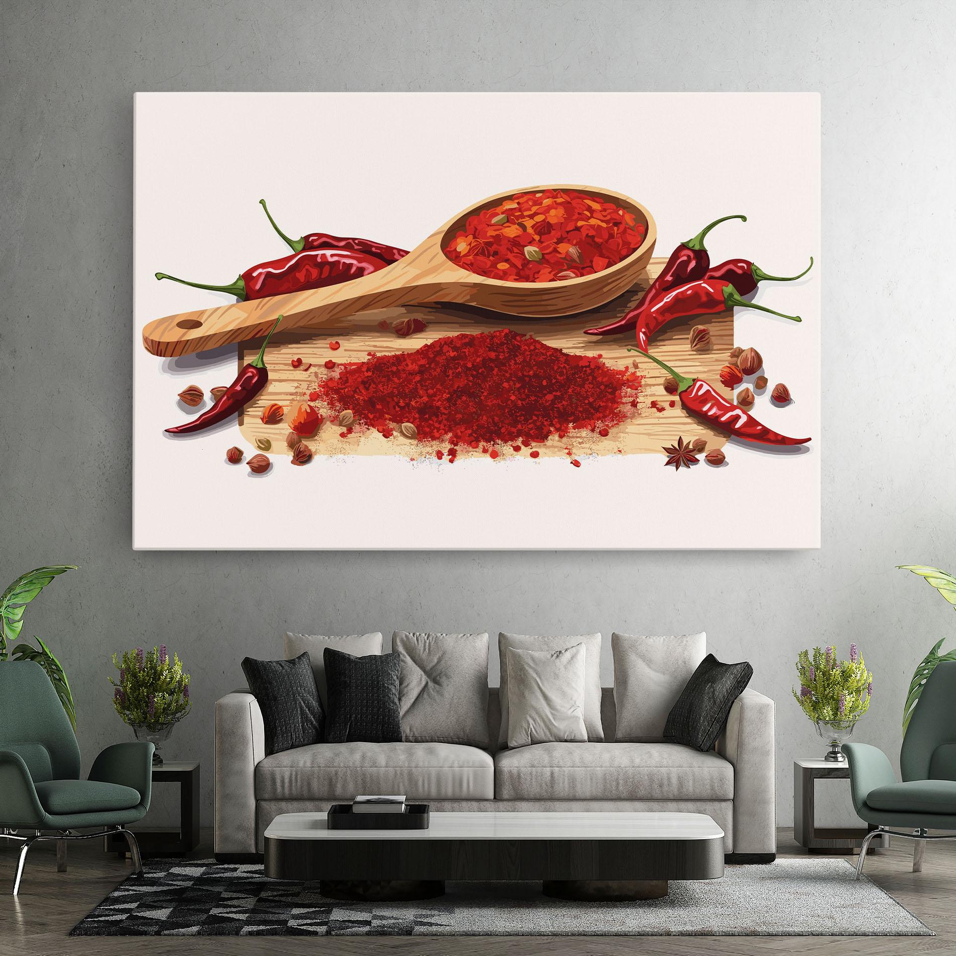 Tablou Canvas Spoon Of Papper mockup 7