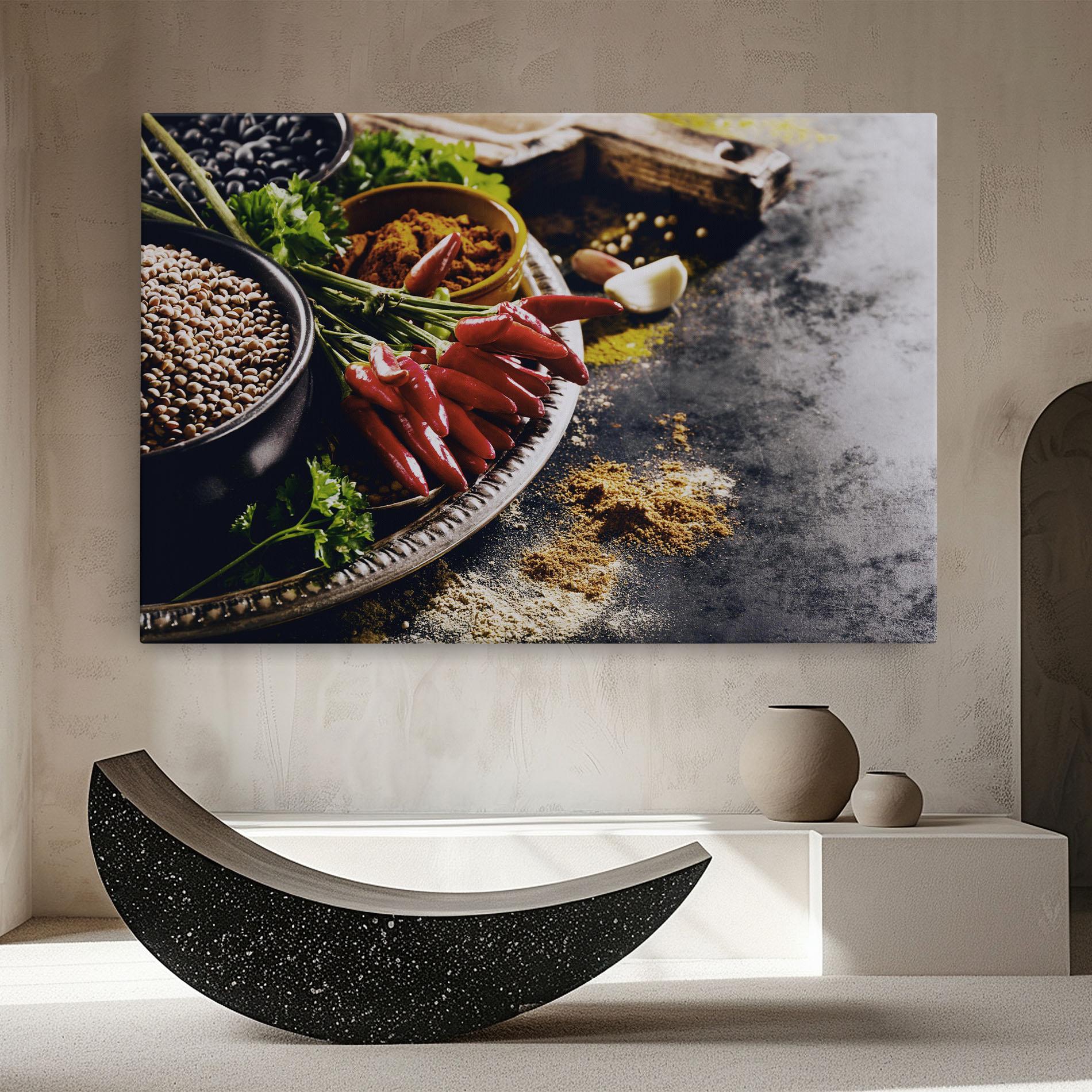 Tablou Canvas Grocery Spices mockup 8