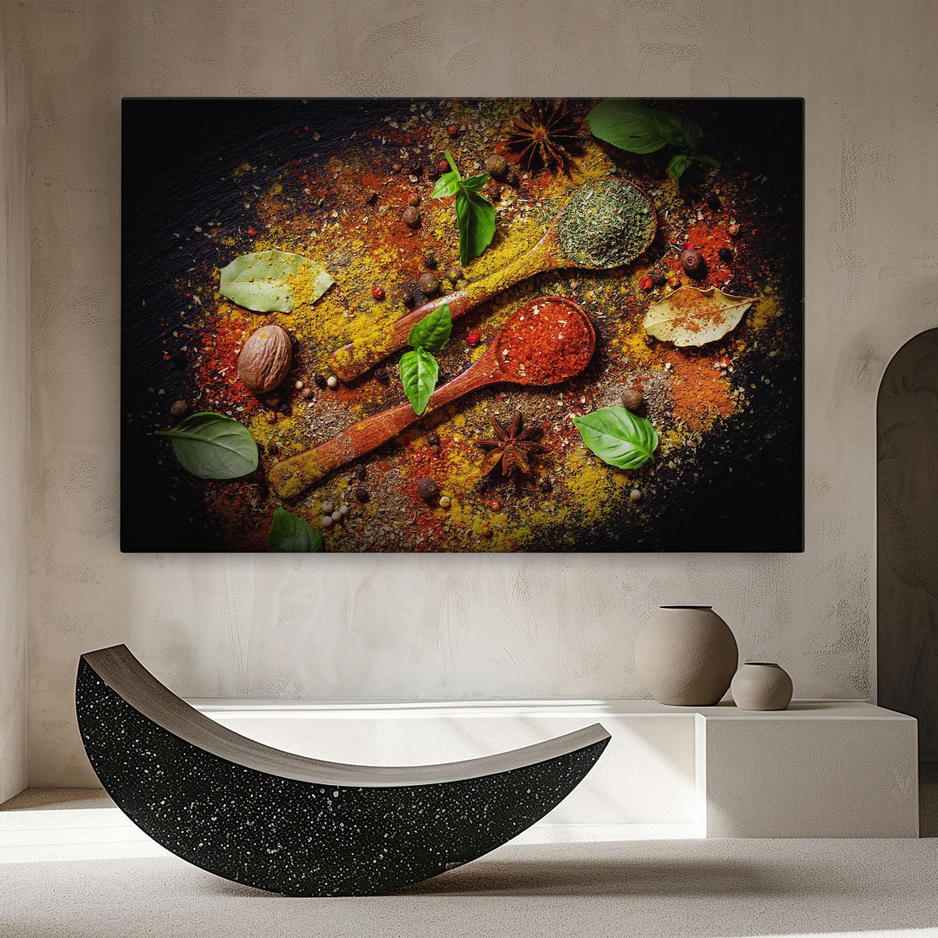 Tablou Canvas Oriental Spices mockup 8