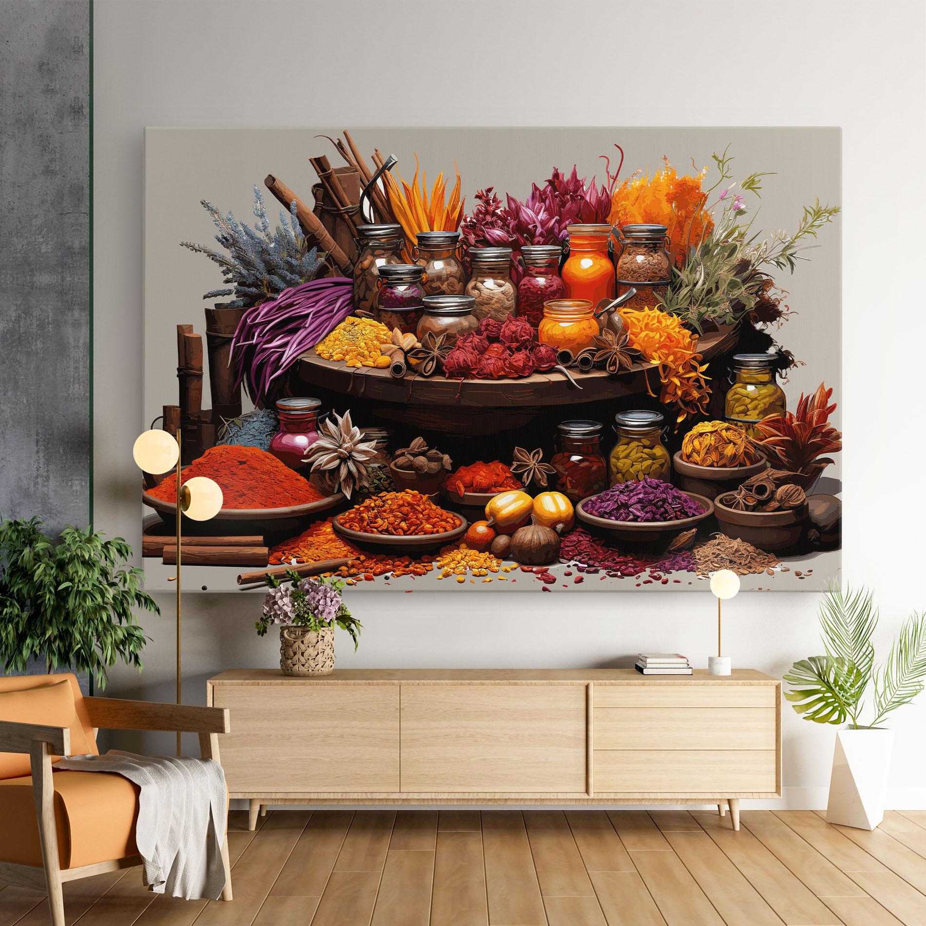 Tablou Canvas Autumn Seasoning mockup 9