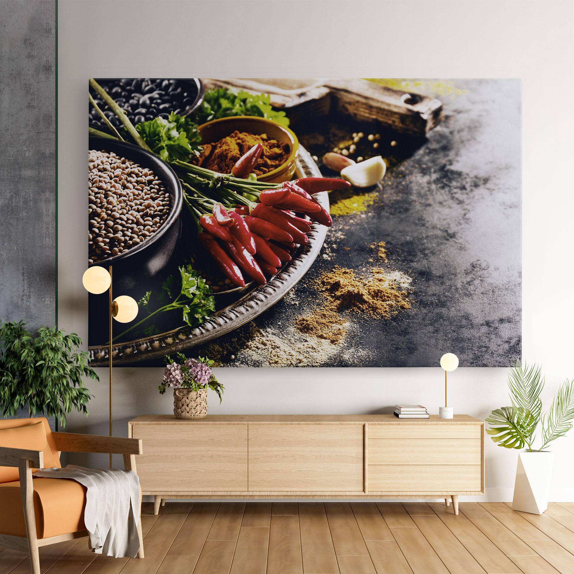 Tablou Canvas Grocery Spices mockup 9