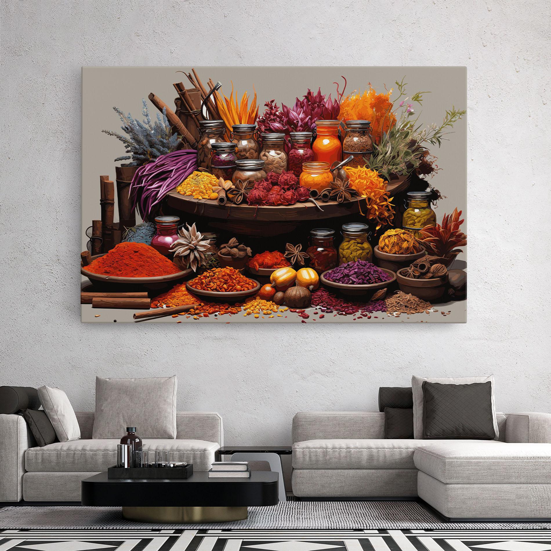 Tablou Canvas Autumn Seasoning mockup 2