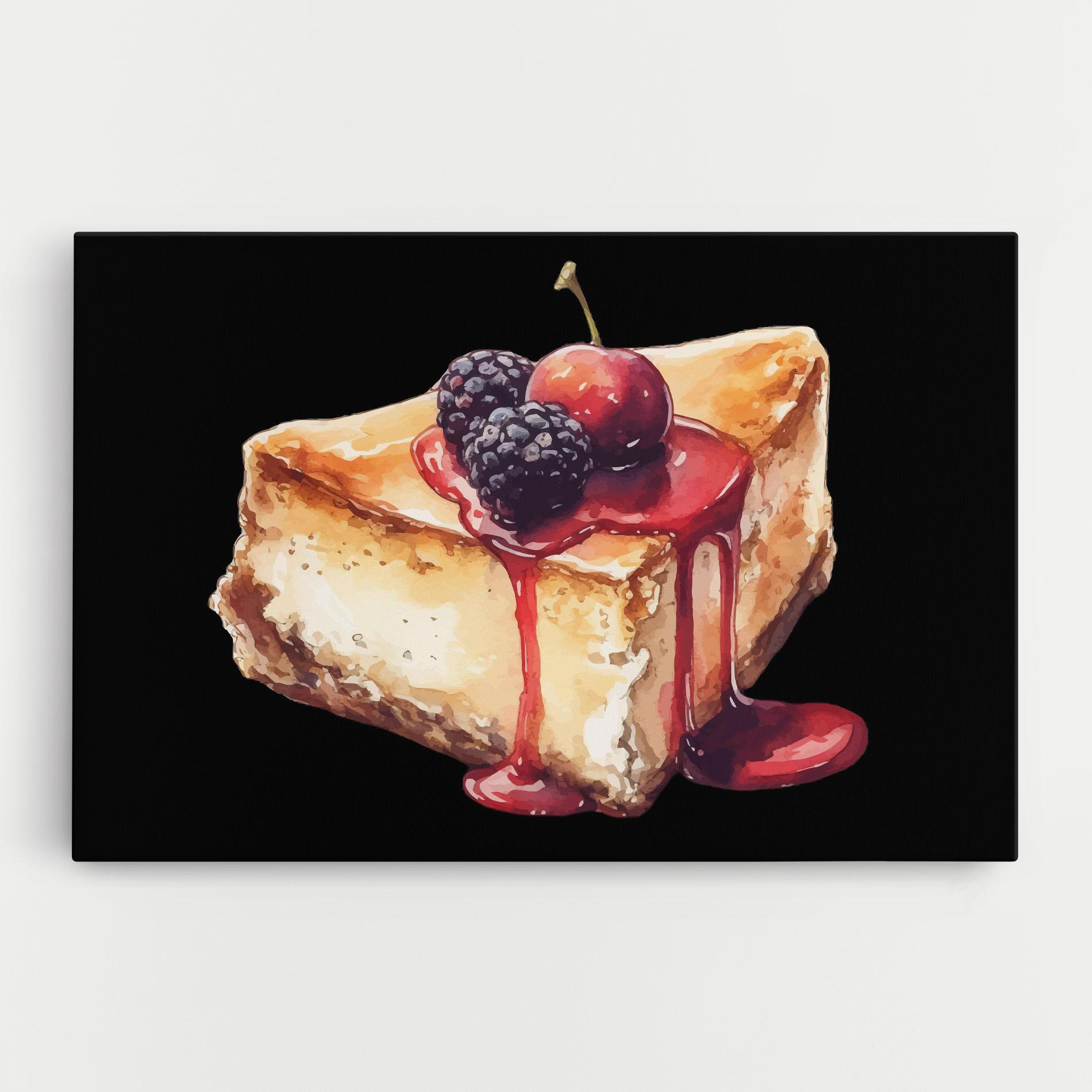 Tablou Canvas Berries Pie mockup 0