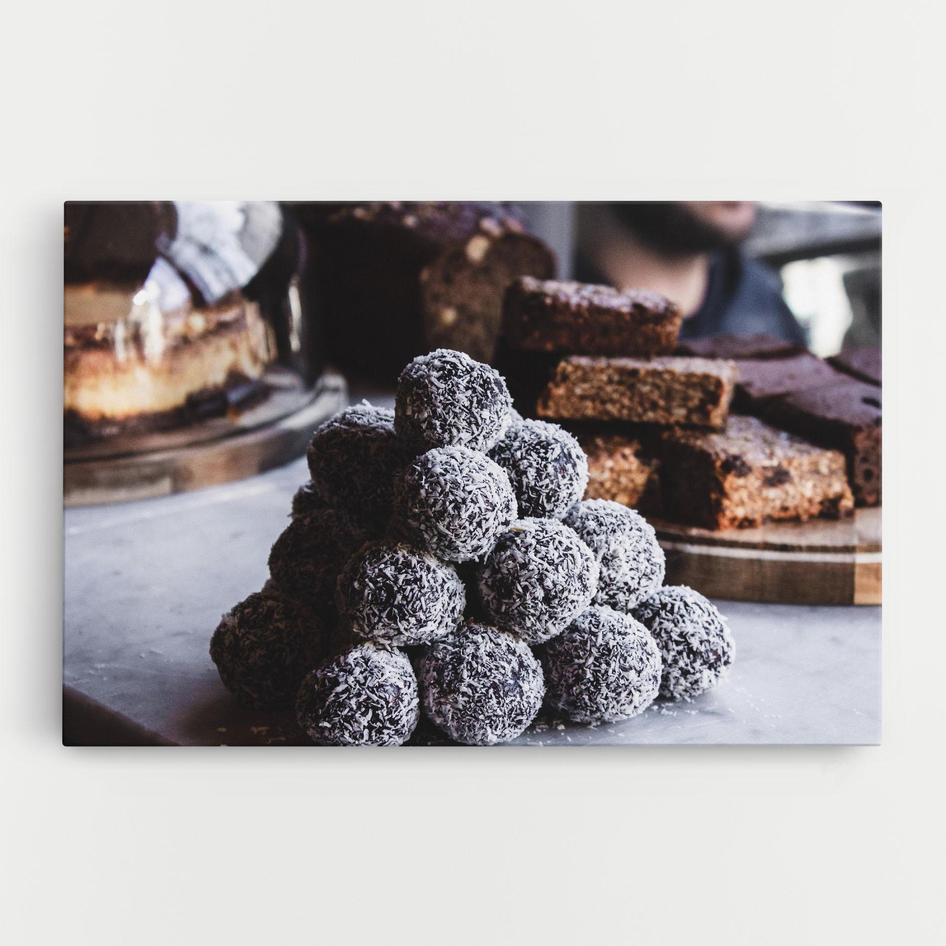 Tablou Canvas Chocolate Balls mockup 0
