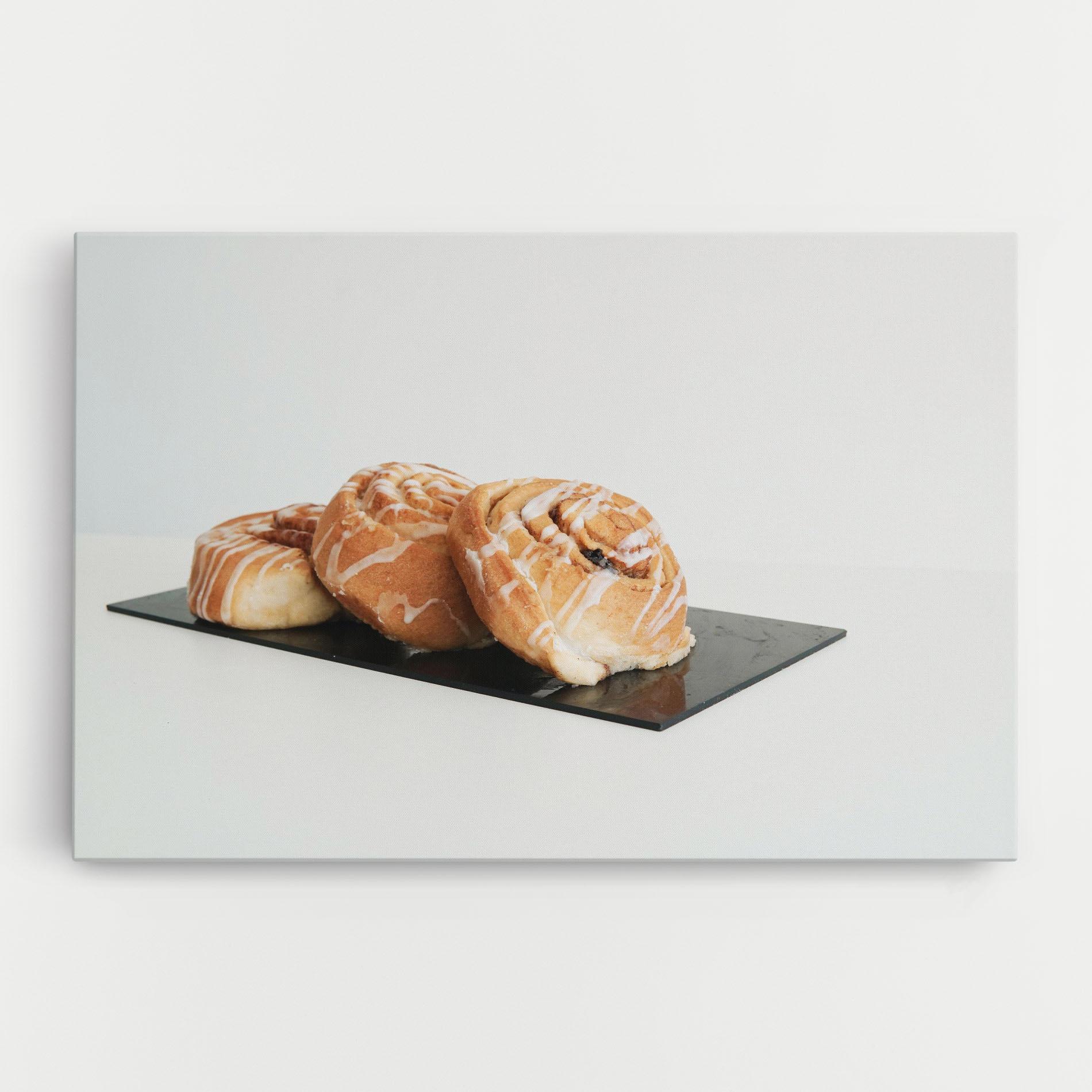 Tablou Canvas Cinnamon Rolls mockup 0