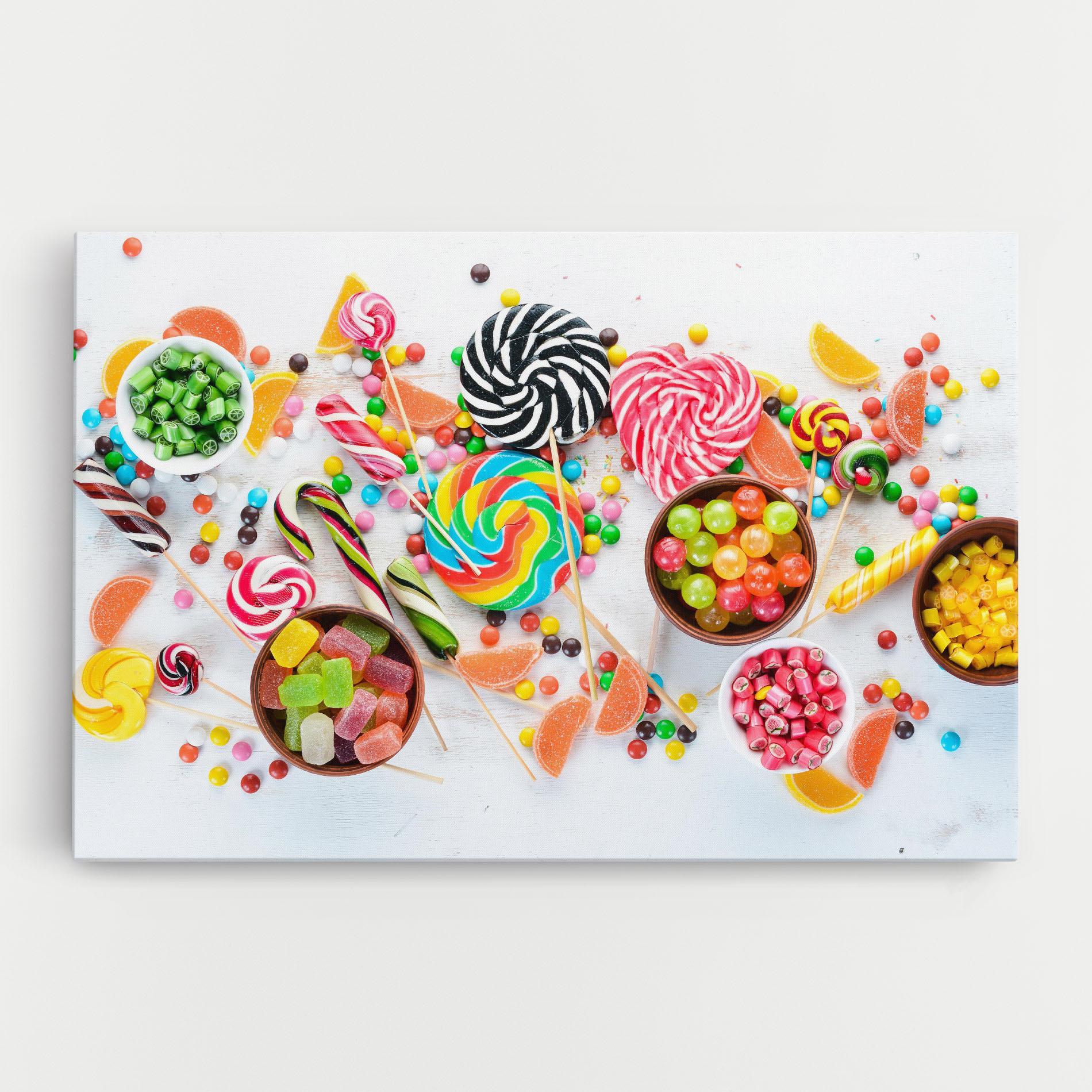 Tablou Canvas Colorful Candies Jelly mockup 0