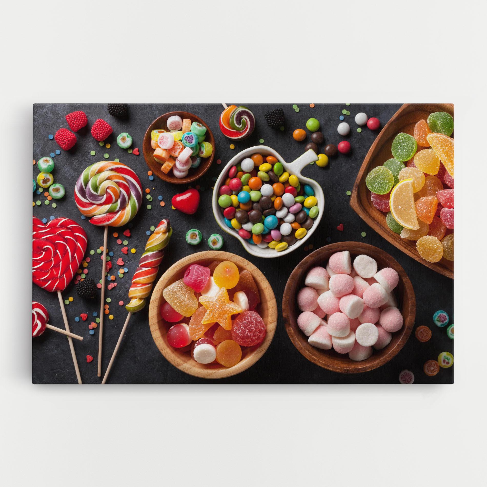 Tablou Canvas Colorful Candies mockup 0