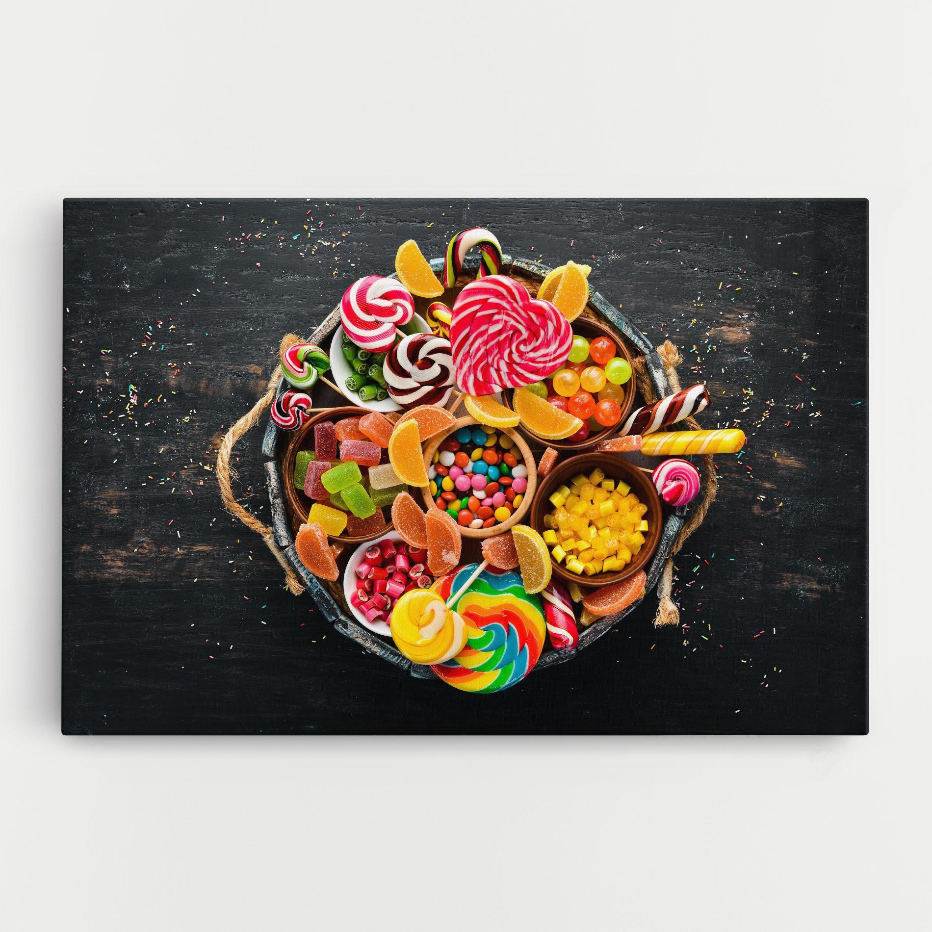 Tablou Canvas Colorful Sweets mockup 0
