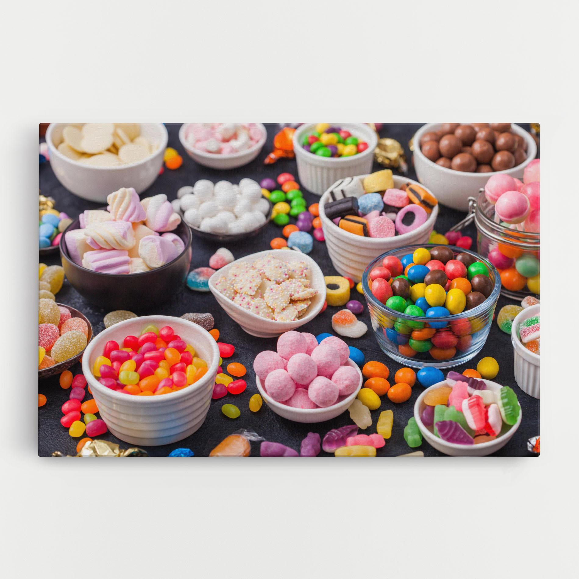 Tablou Canvas Lollipop Candies mockup 0