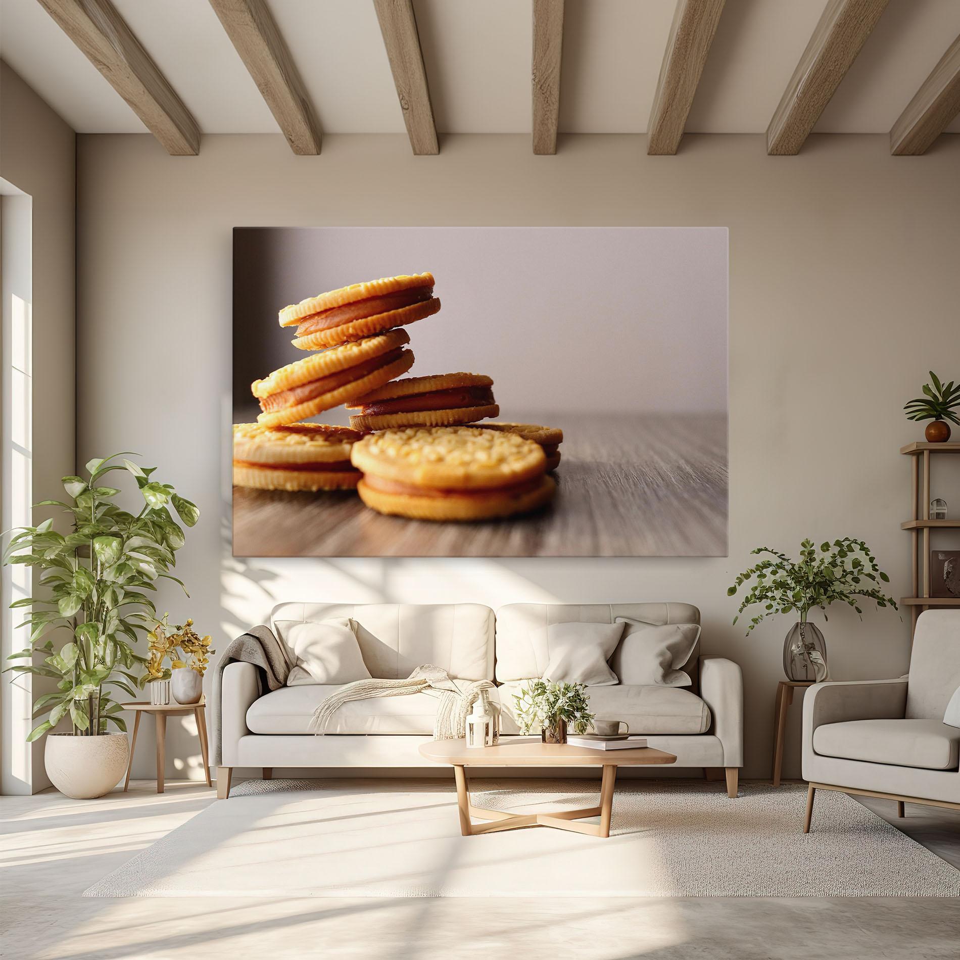 Tablou Canvas Biscuits mockup 6