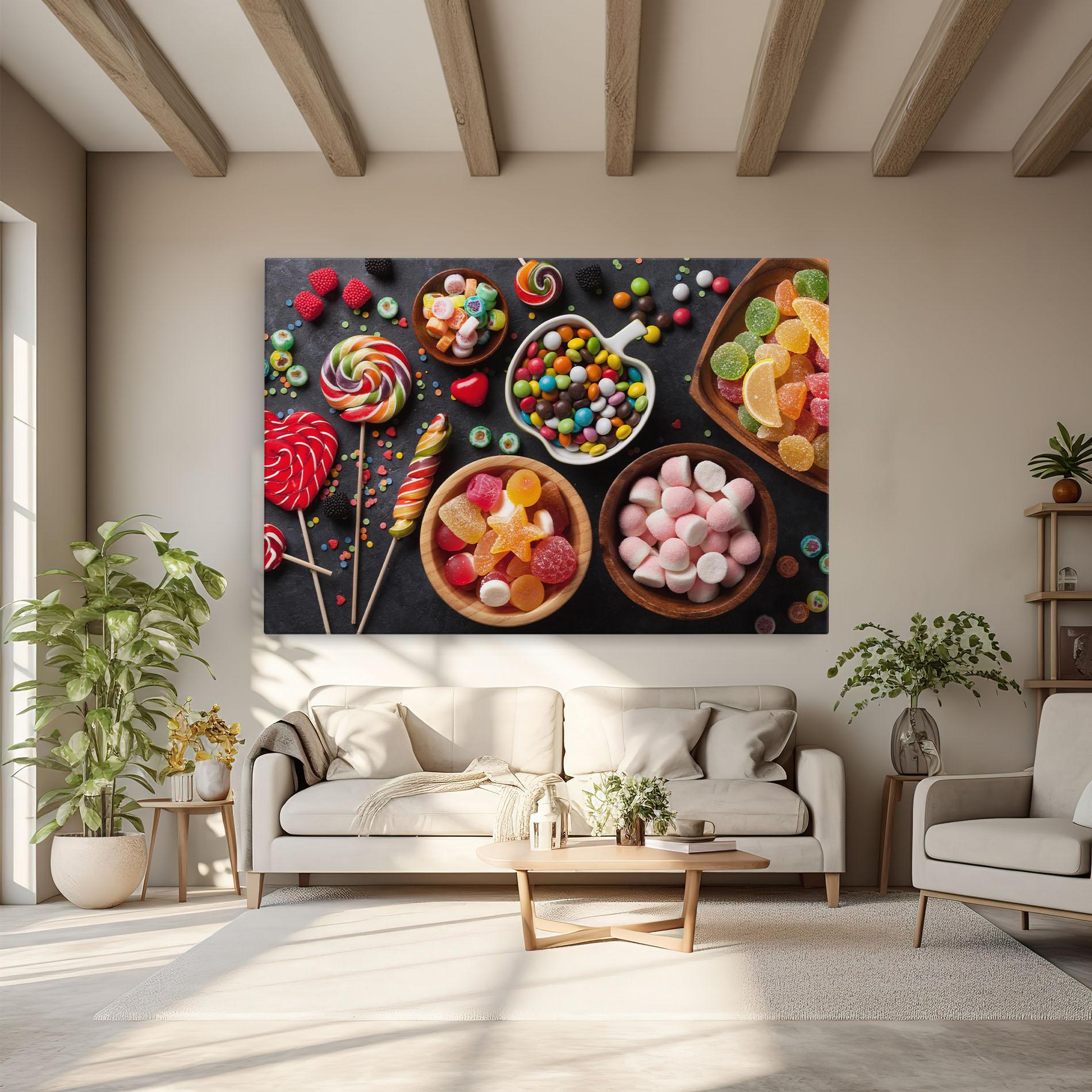 Tablou Canvas Colorful Candies mockup 6