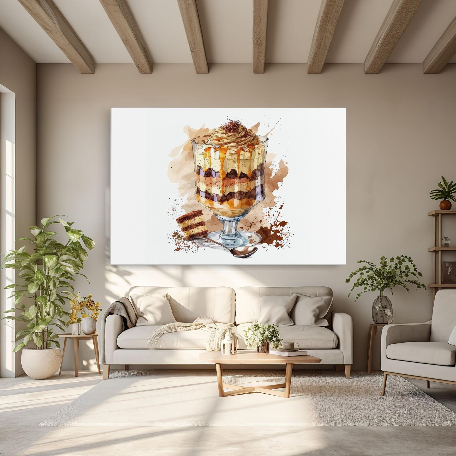 Tablou Canvas Cup Dessert mockup 6