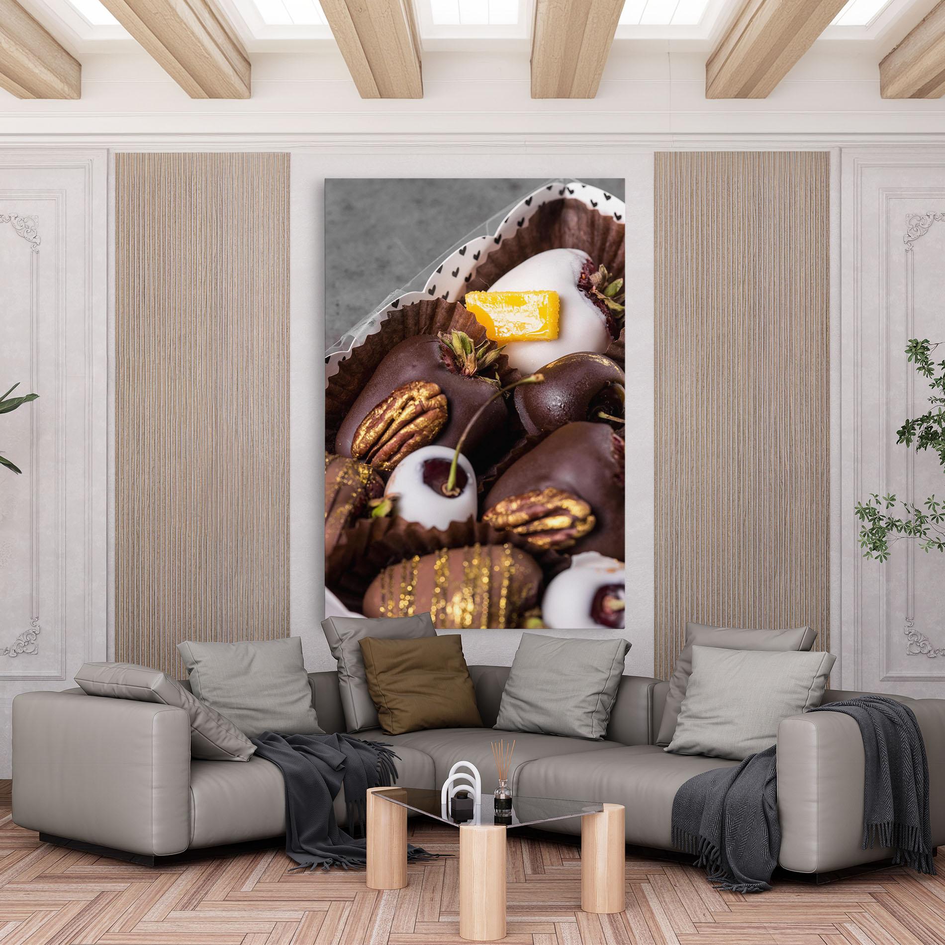 Tablou Canvas Chocolate Covered mockup 6