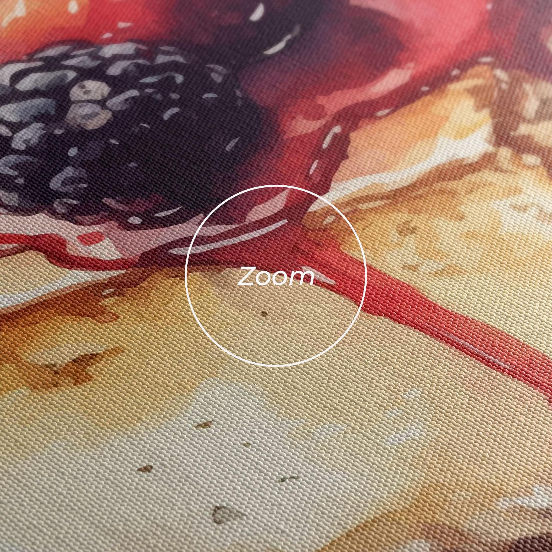 Tablou Canvas Berries Pie mockup 3