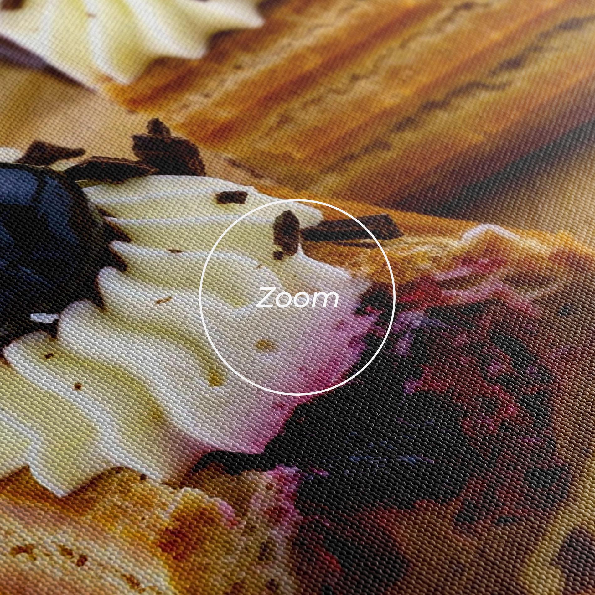 Tablou Canvas Blueberry Eclair mockup 3