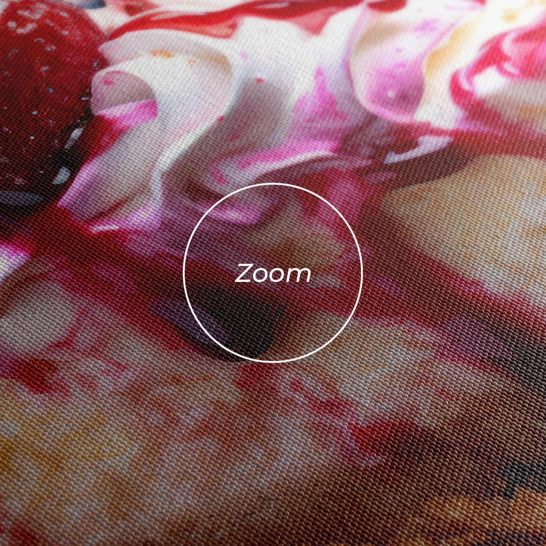 Tablou Canvas Cheesecake Berries mockup 3