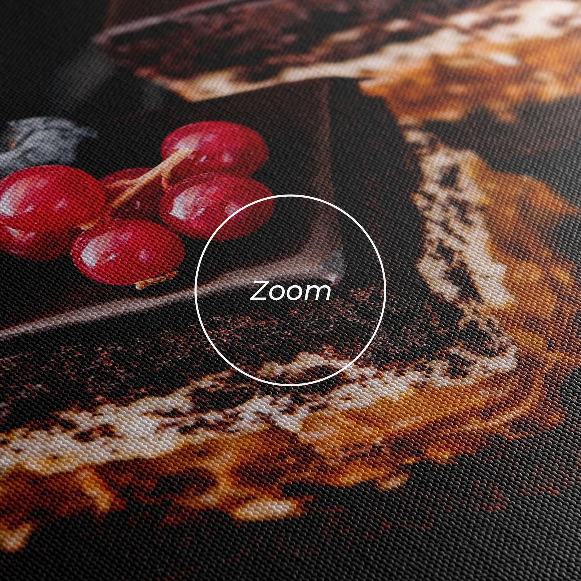 Tablou Canvas Chocolate Berries Cake mockup 3