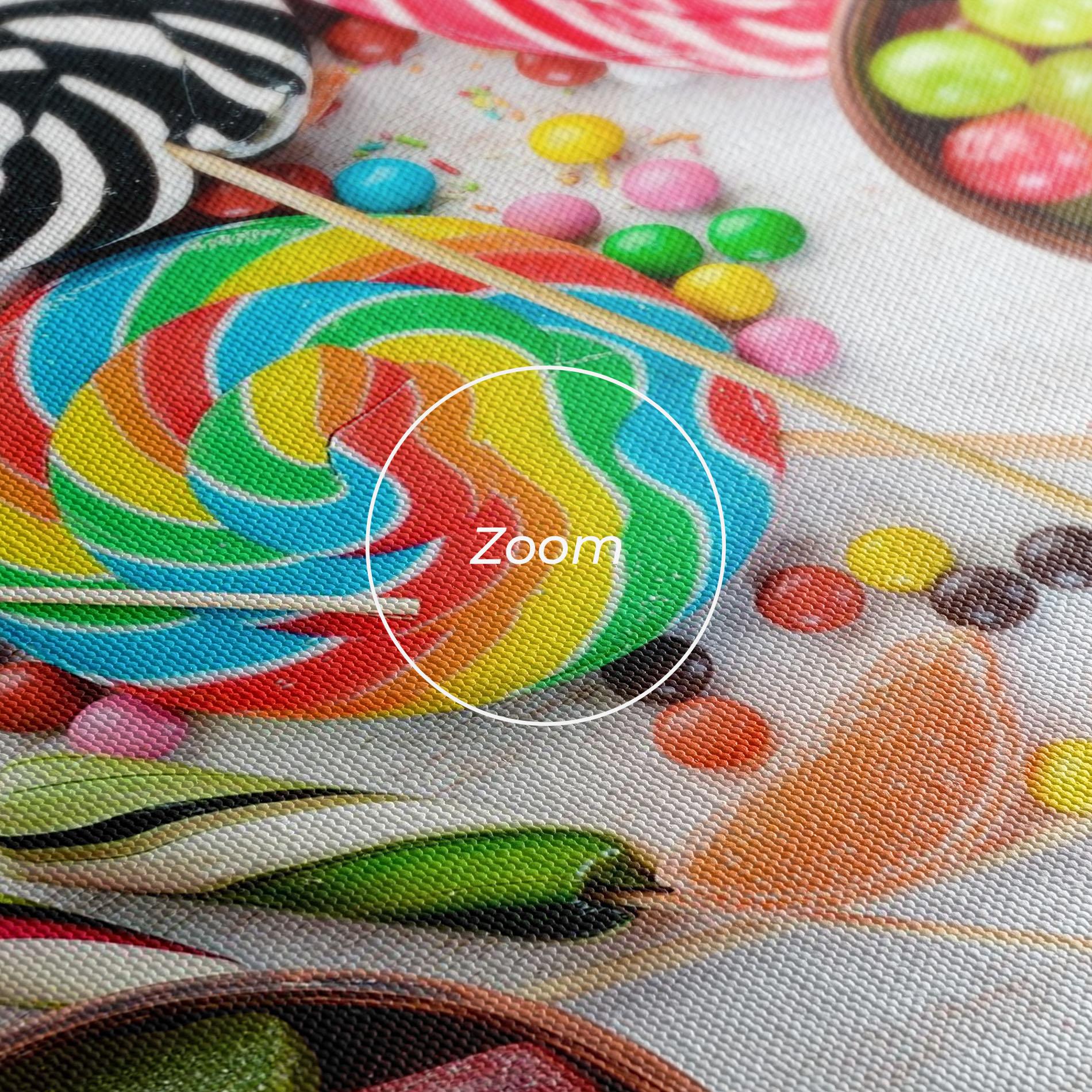 Tablou Canvas Colorful Candies Jelly mockup 3