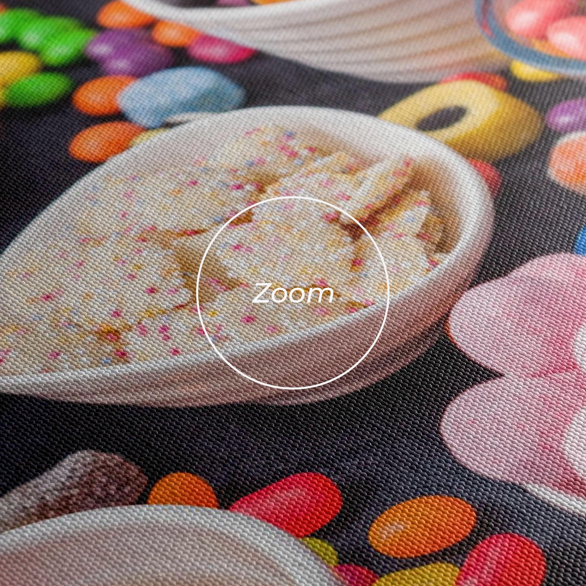 Tablou Canvas Lollipop Candies mockup 3