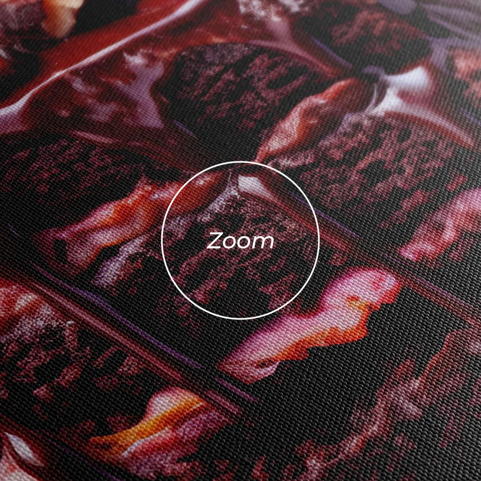 Tablou Canvas Pink Flower Cake mockup 3