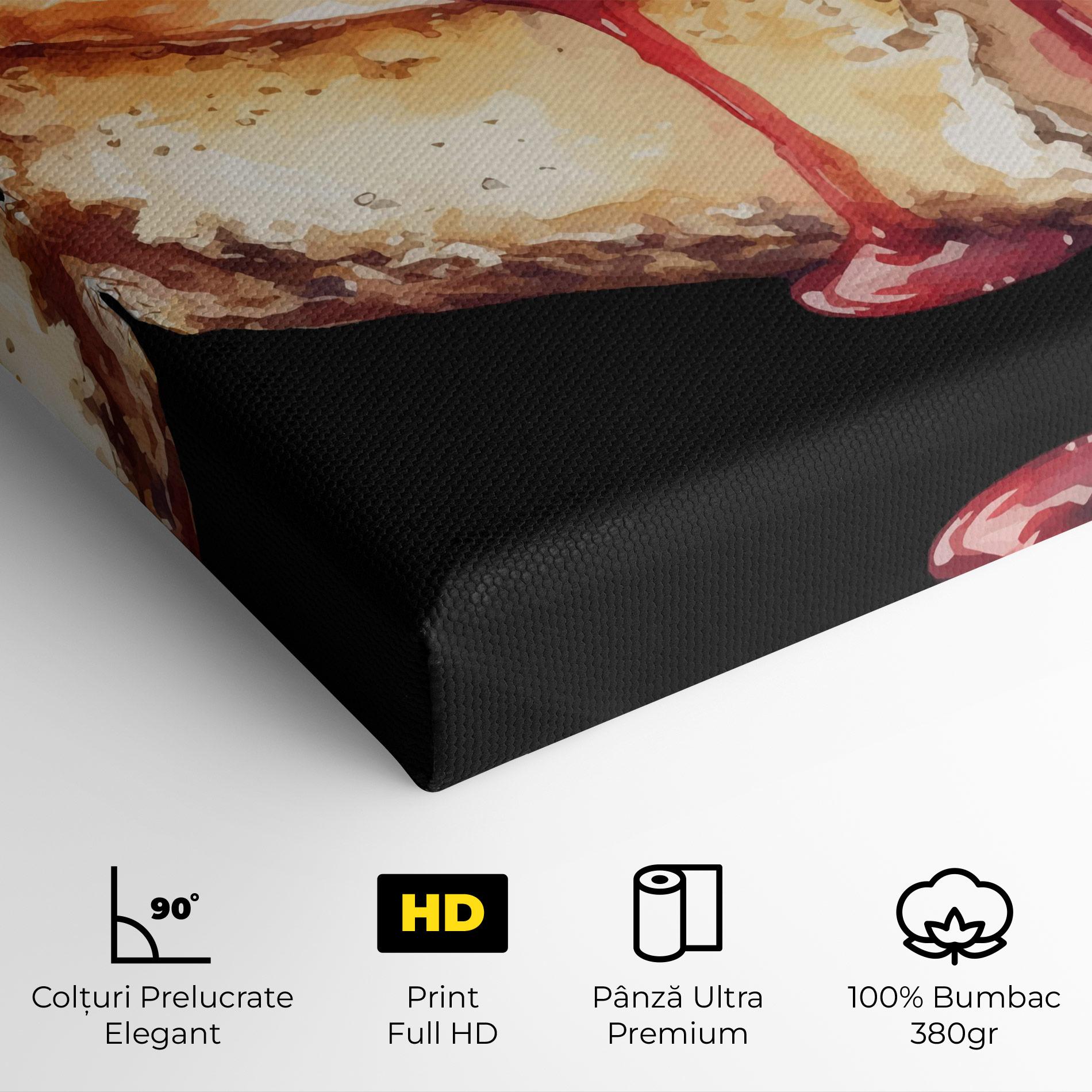 Tablou Canvas Berries Pie mockup 4