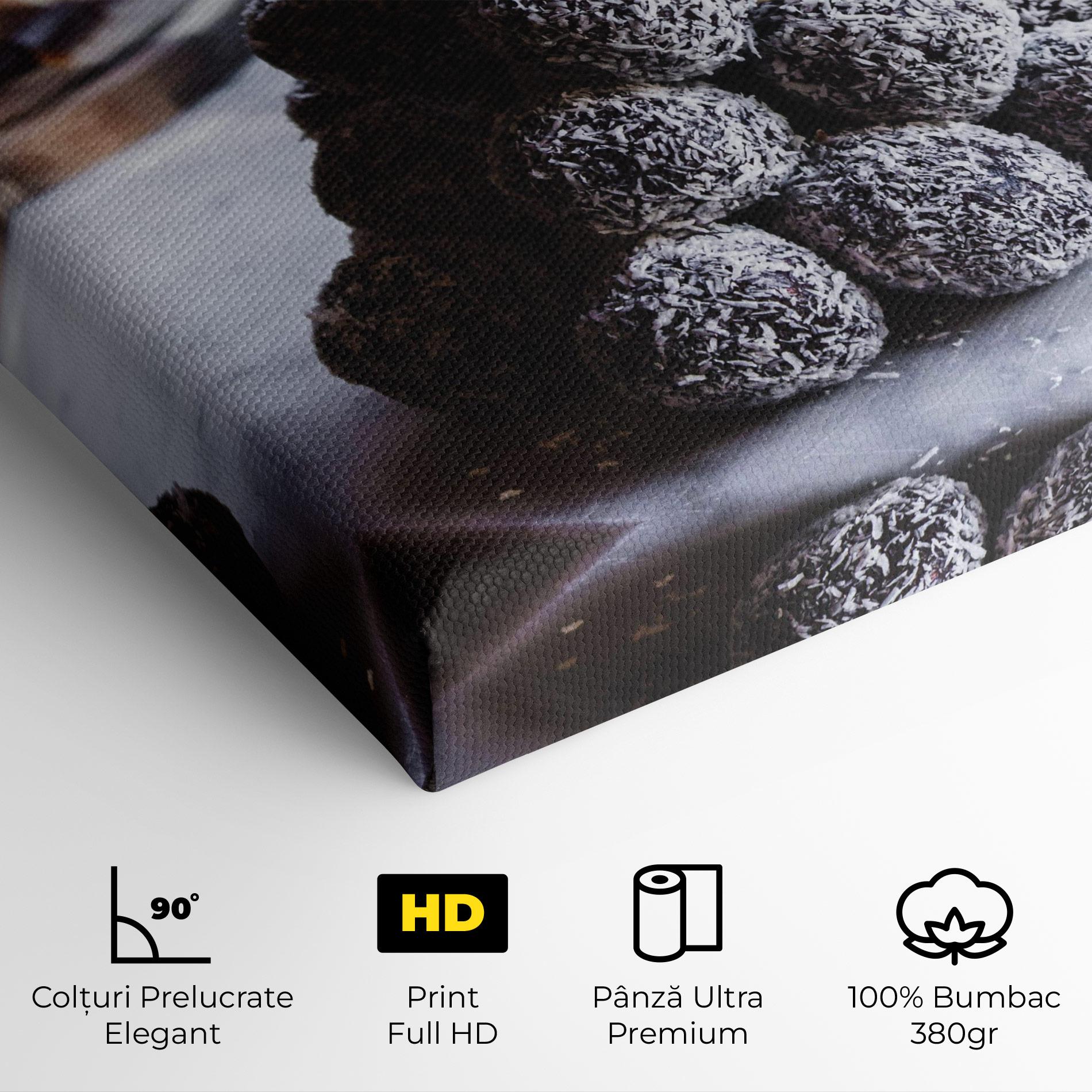 Tablou Canvas Chocolate Balls mockup 4