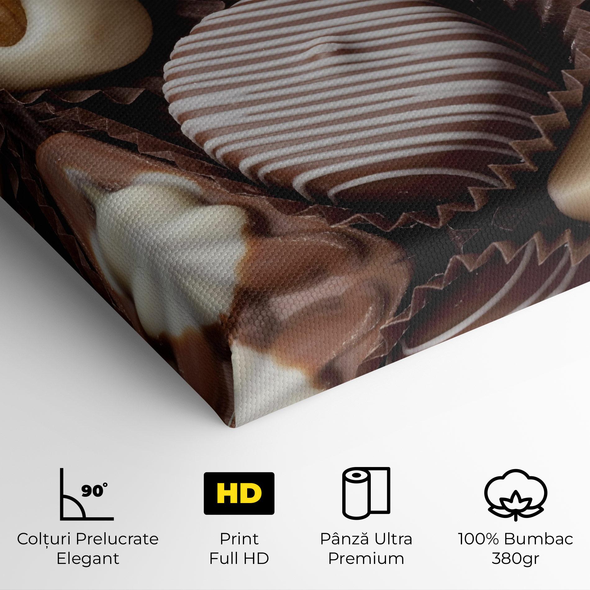 Tablou Canvas Chocolate Bonbons mockup 4