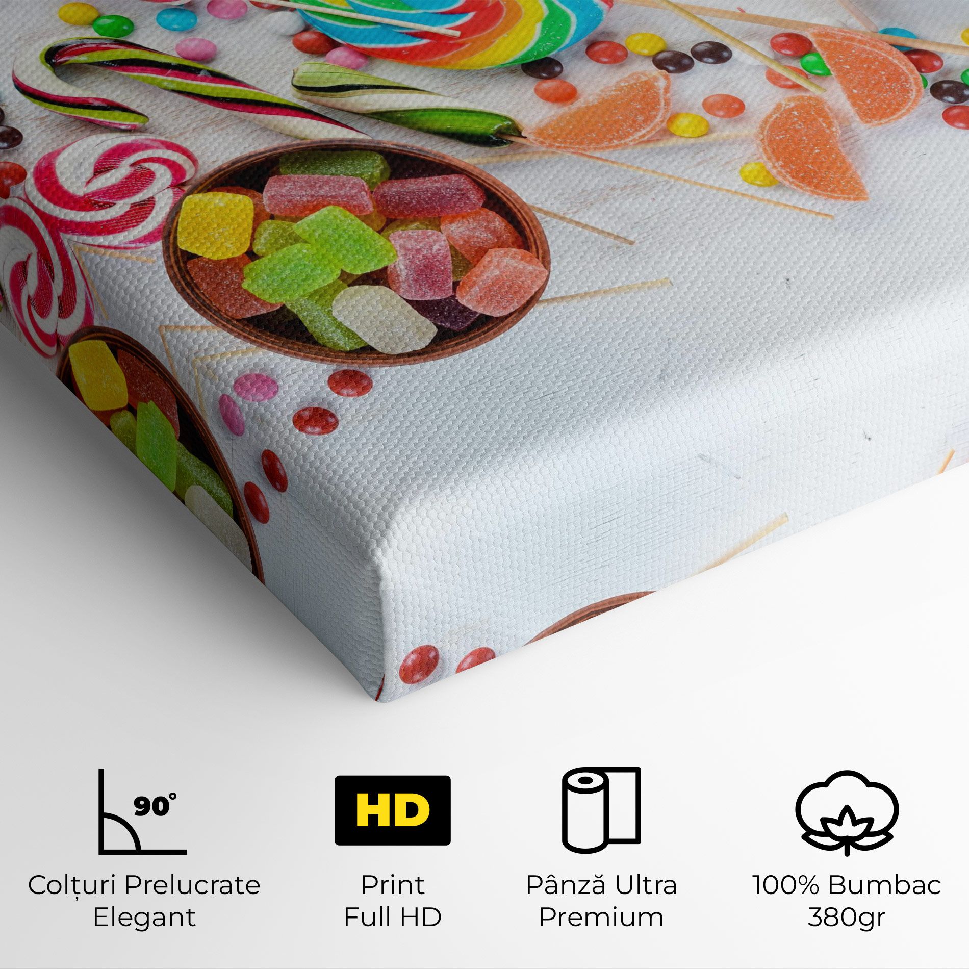Colorful Candies Jelly mockup 4