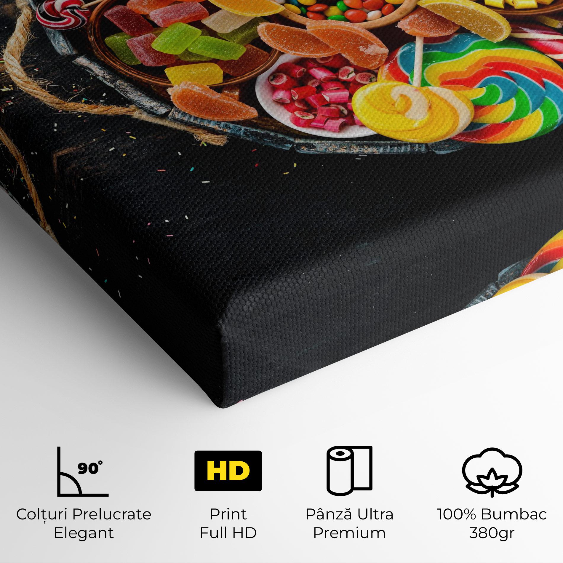 Tablou Canvas Colorful Sweets mockup 4