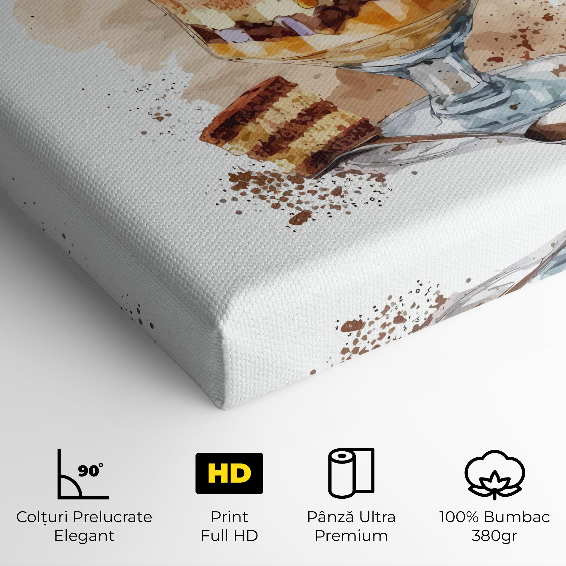 Tablou Canvas Cup Dessert mockup 4