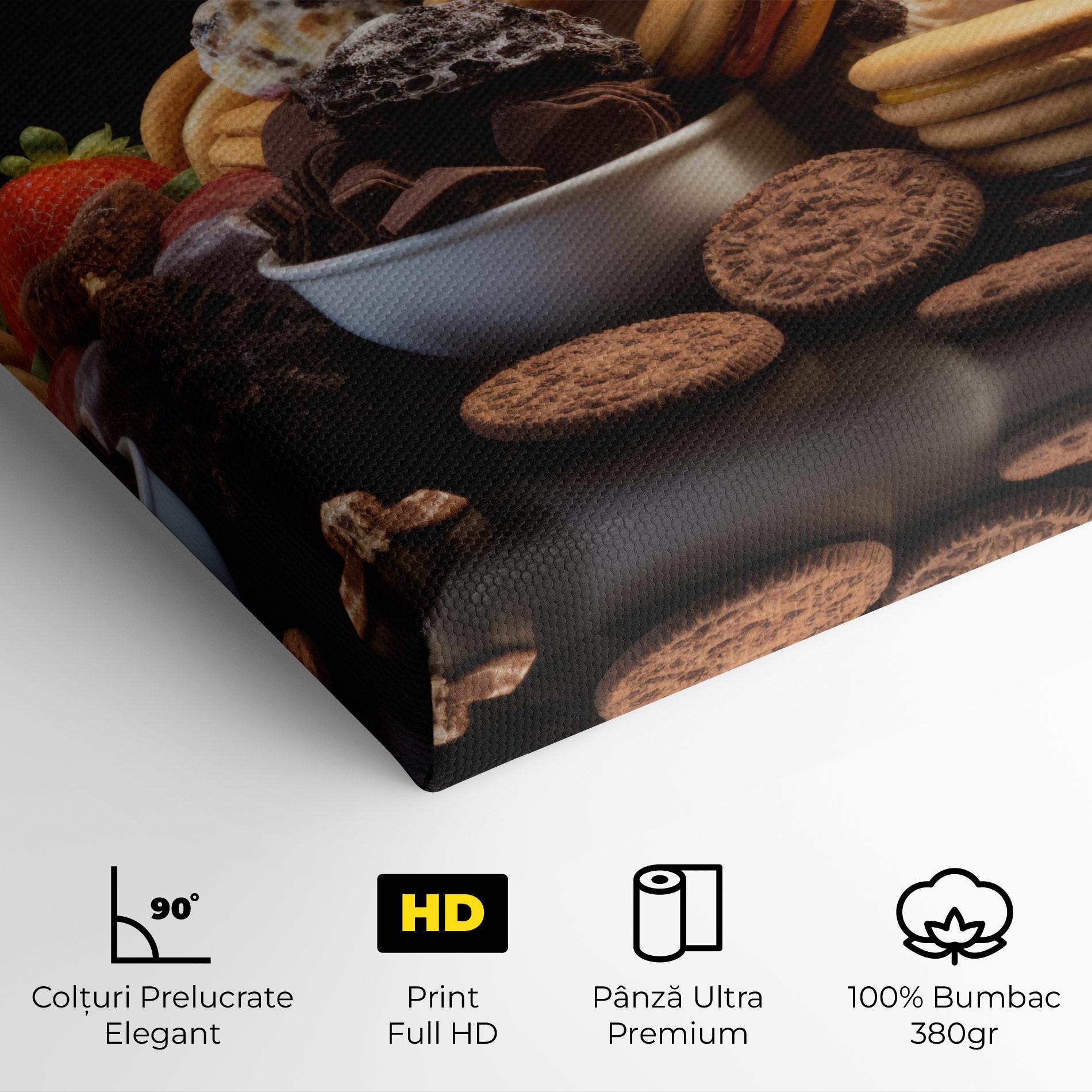 Tablou Canvas Ice Cream Cookies mockup 4