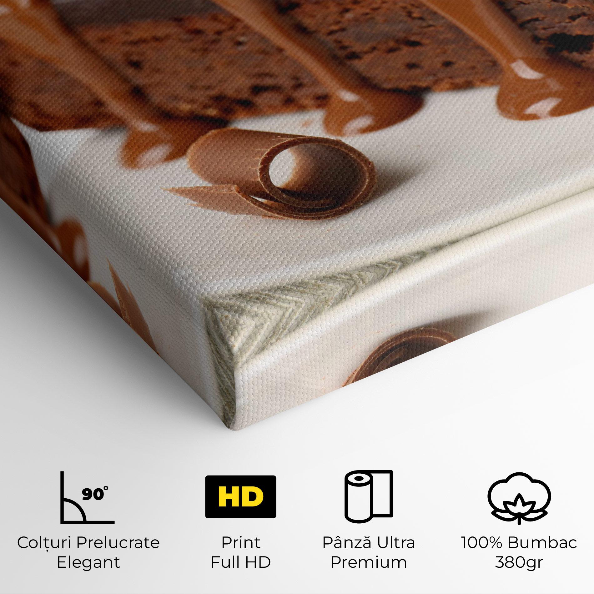 Tablou Canvas Mint Chocolate Cake mockup 4