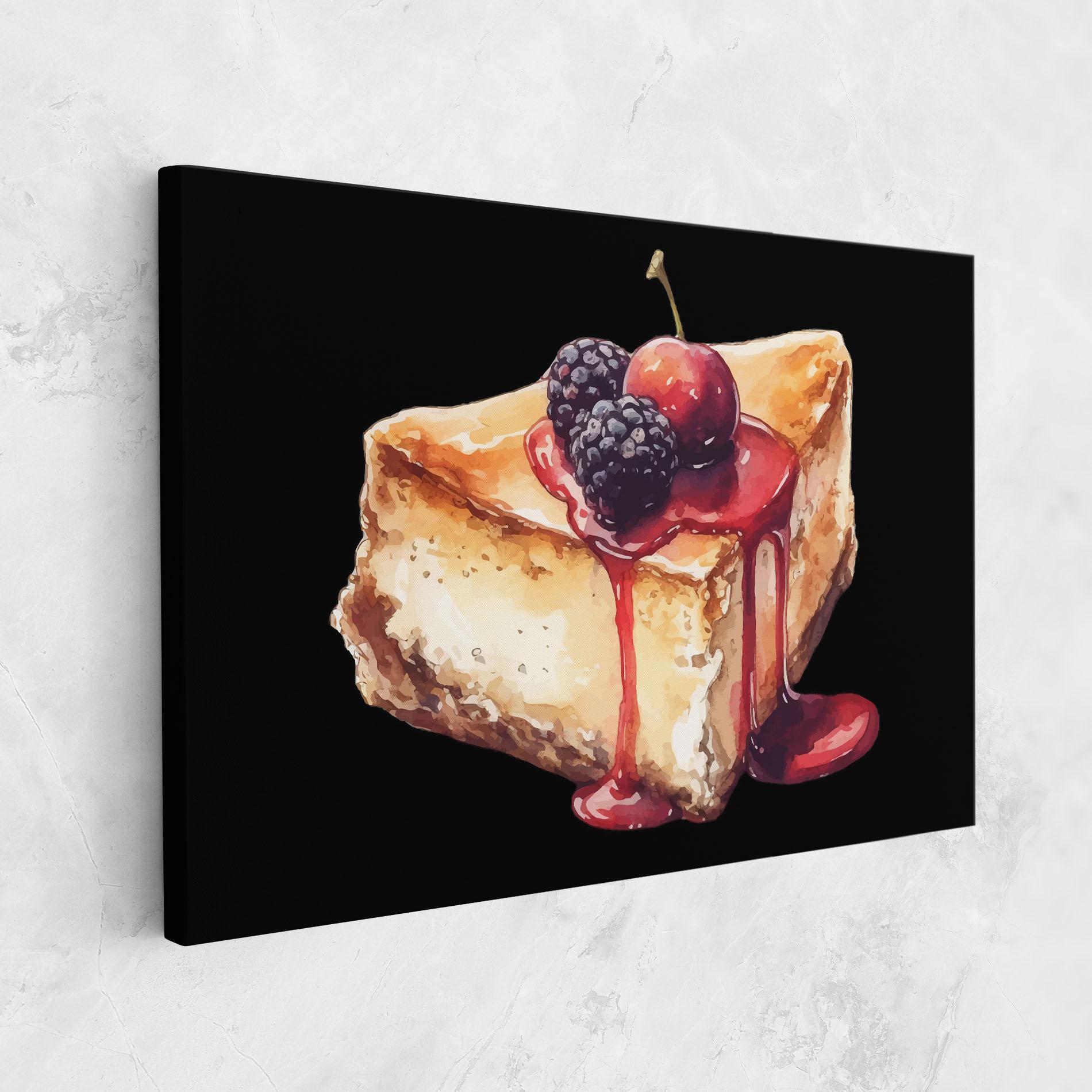 Tablou Canvas Berries Pie mockup 1