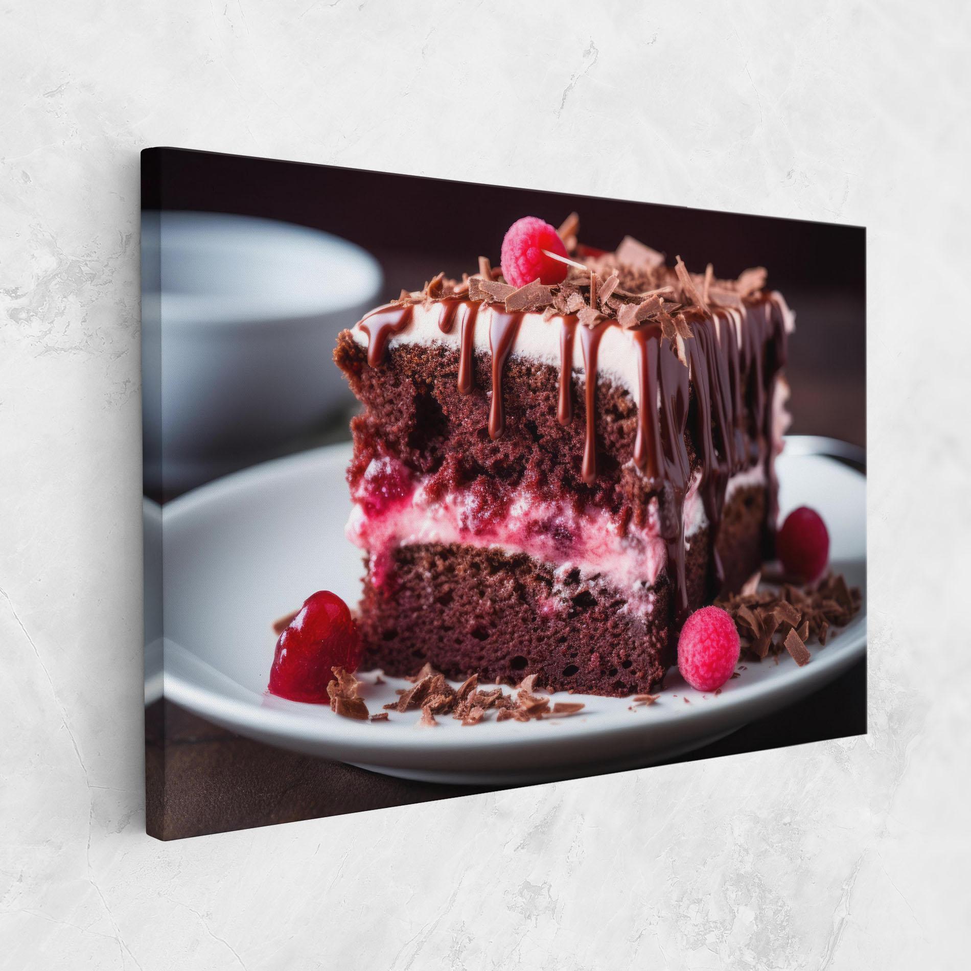 Tablou Canvas Brown Cake mockup 1
