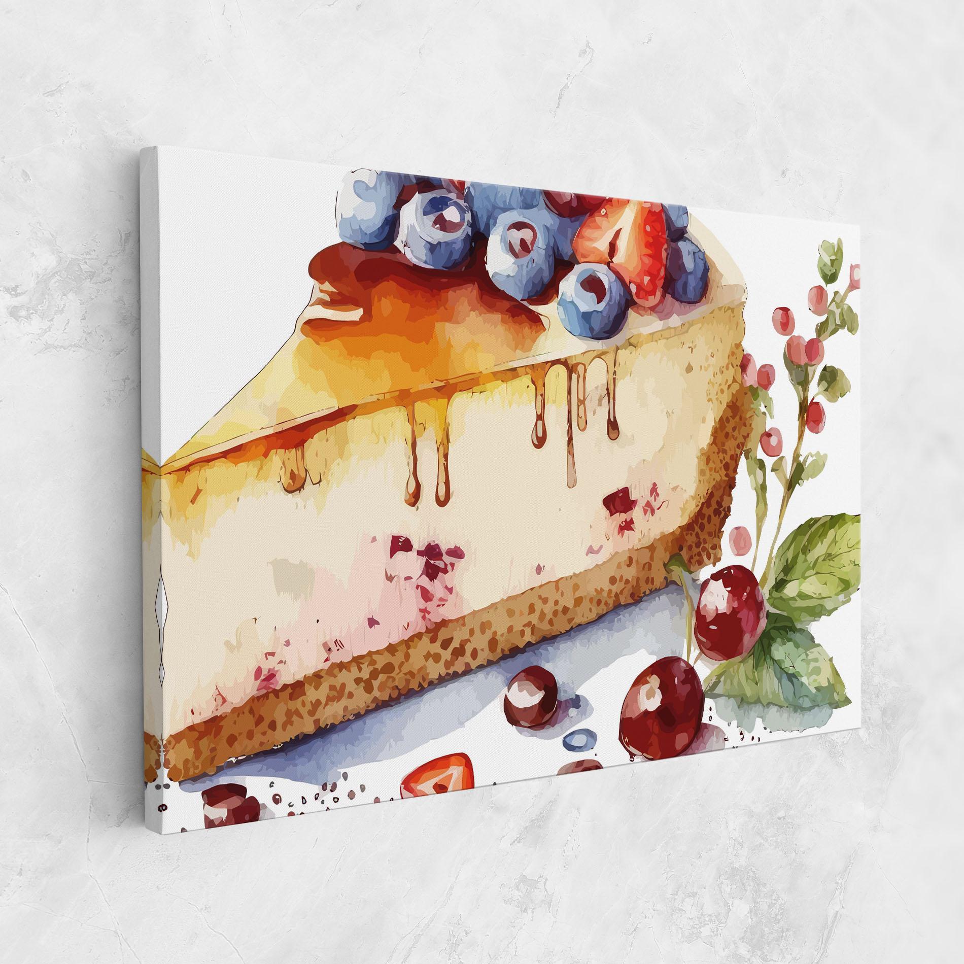 Tablou Canvas Cheesecake mockup 1