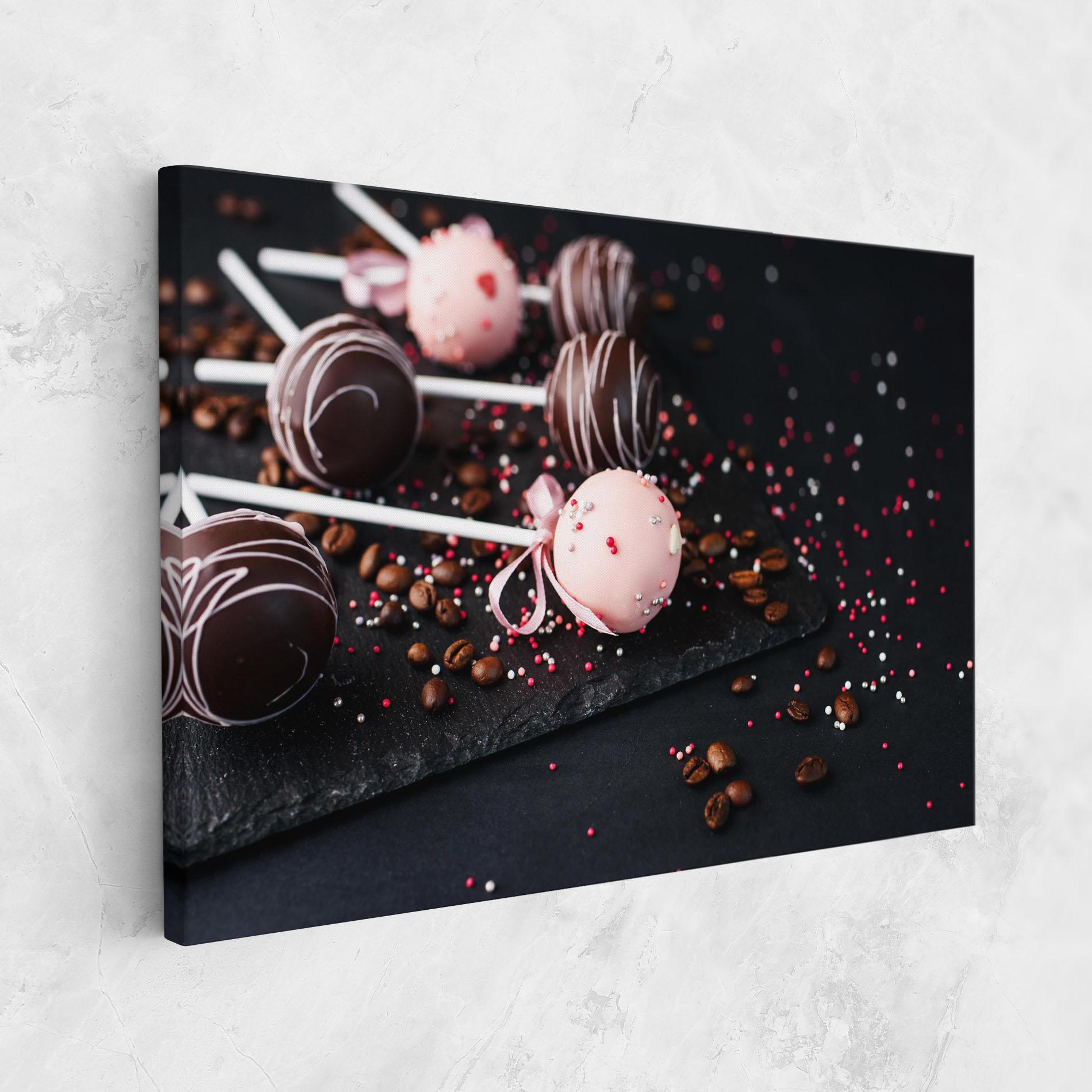 Tablou Canvas Chocolate Dessert mockup 1