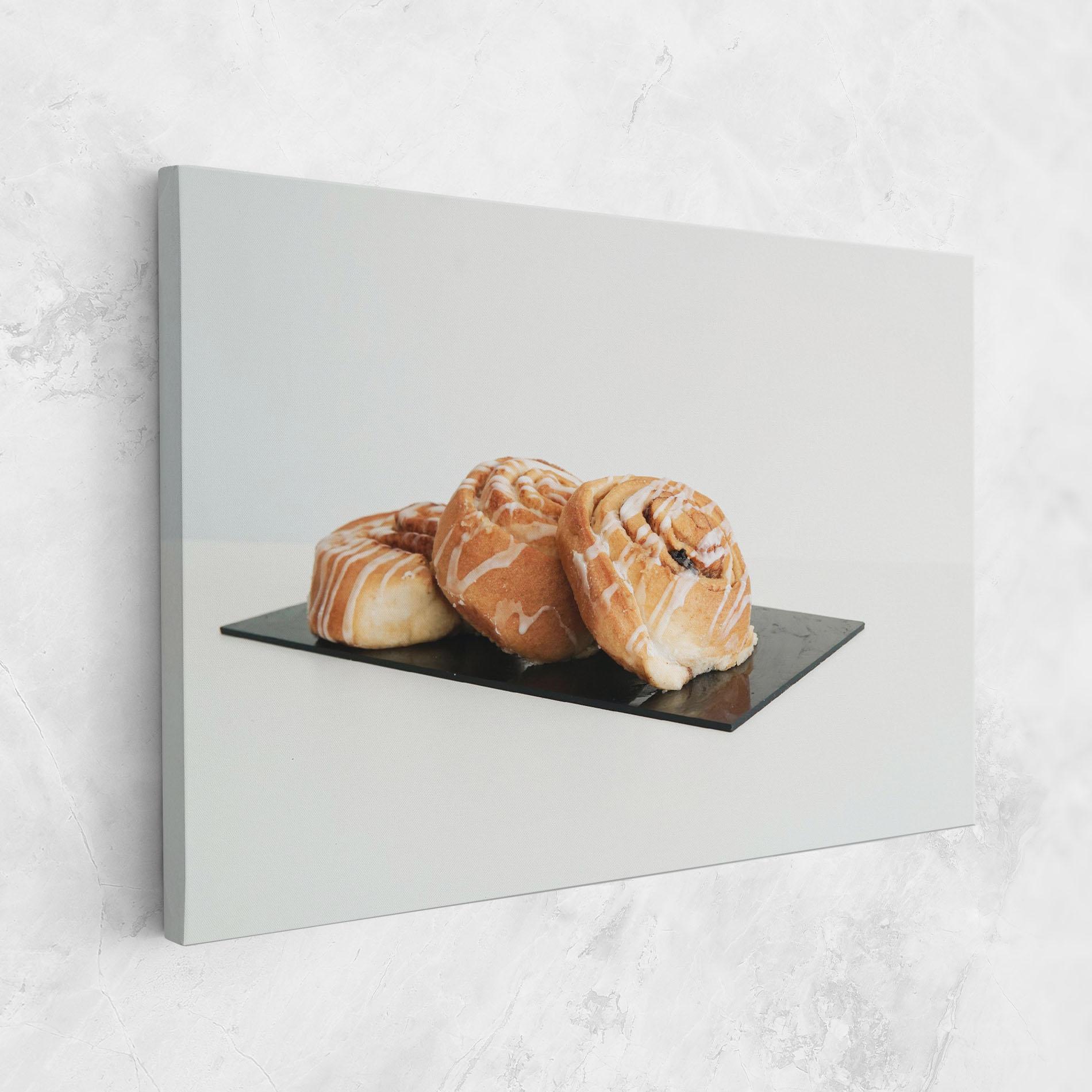 Tablou Canvas Cinnamon Rolls mockup 1