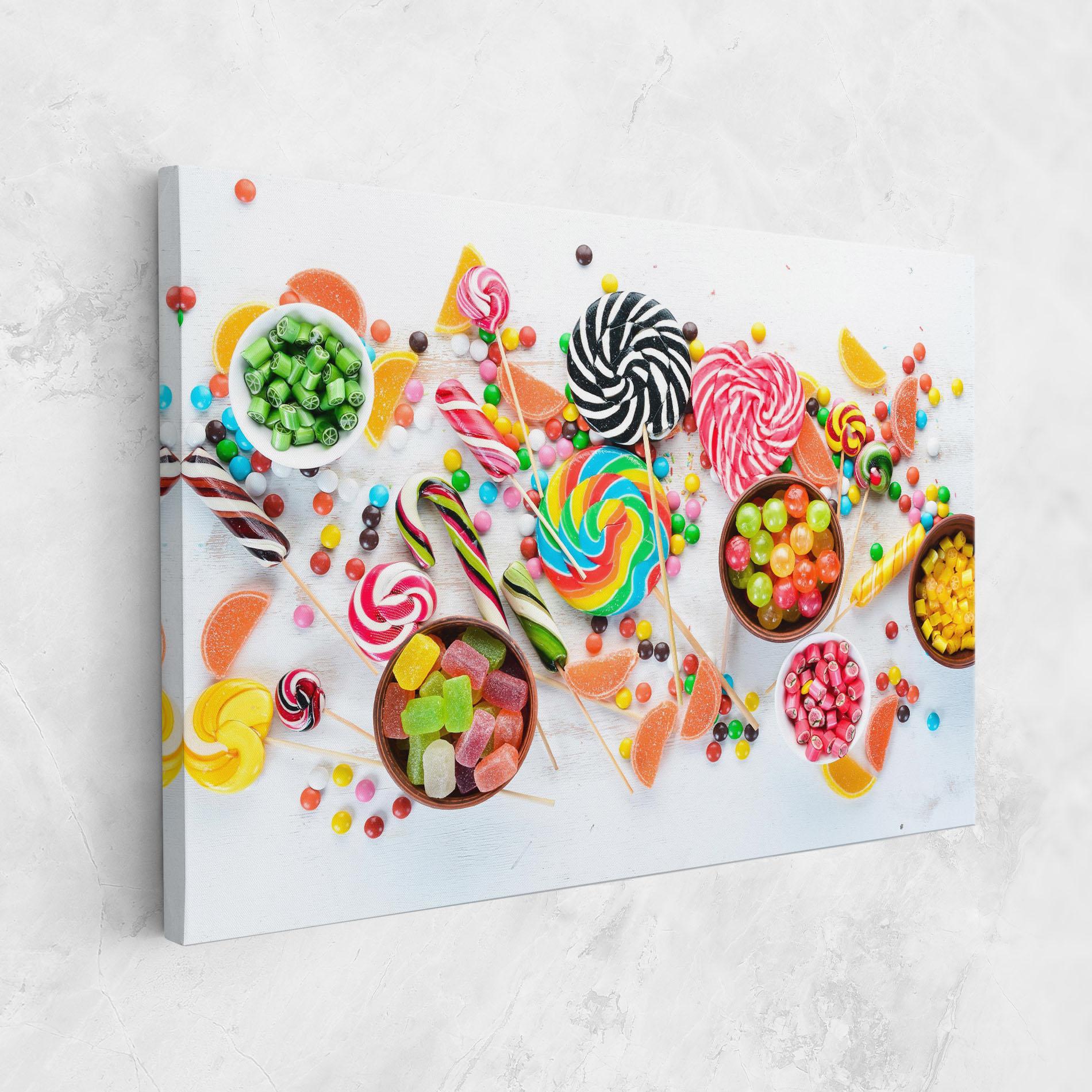 Tablou Canvas Colorful Candies Jelly mockup 1