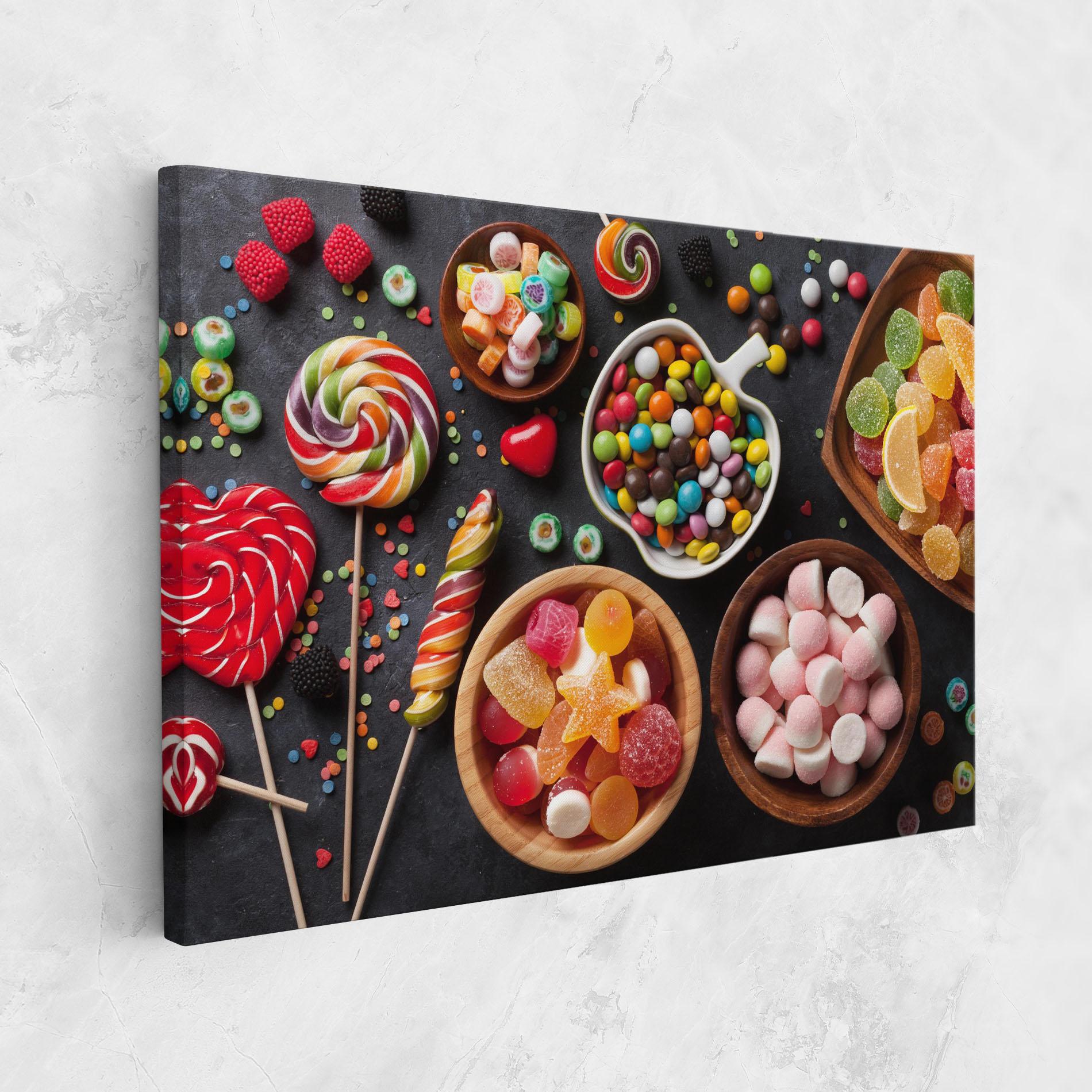 Tablou Canvas Colorful Candies mockup 1