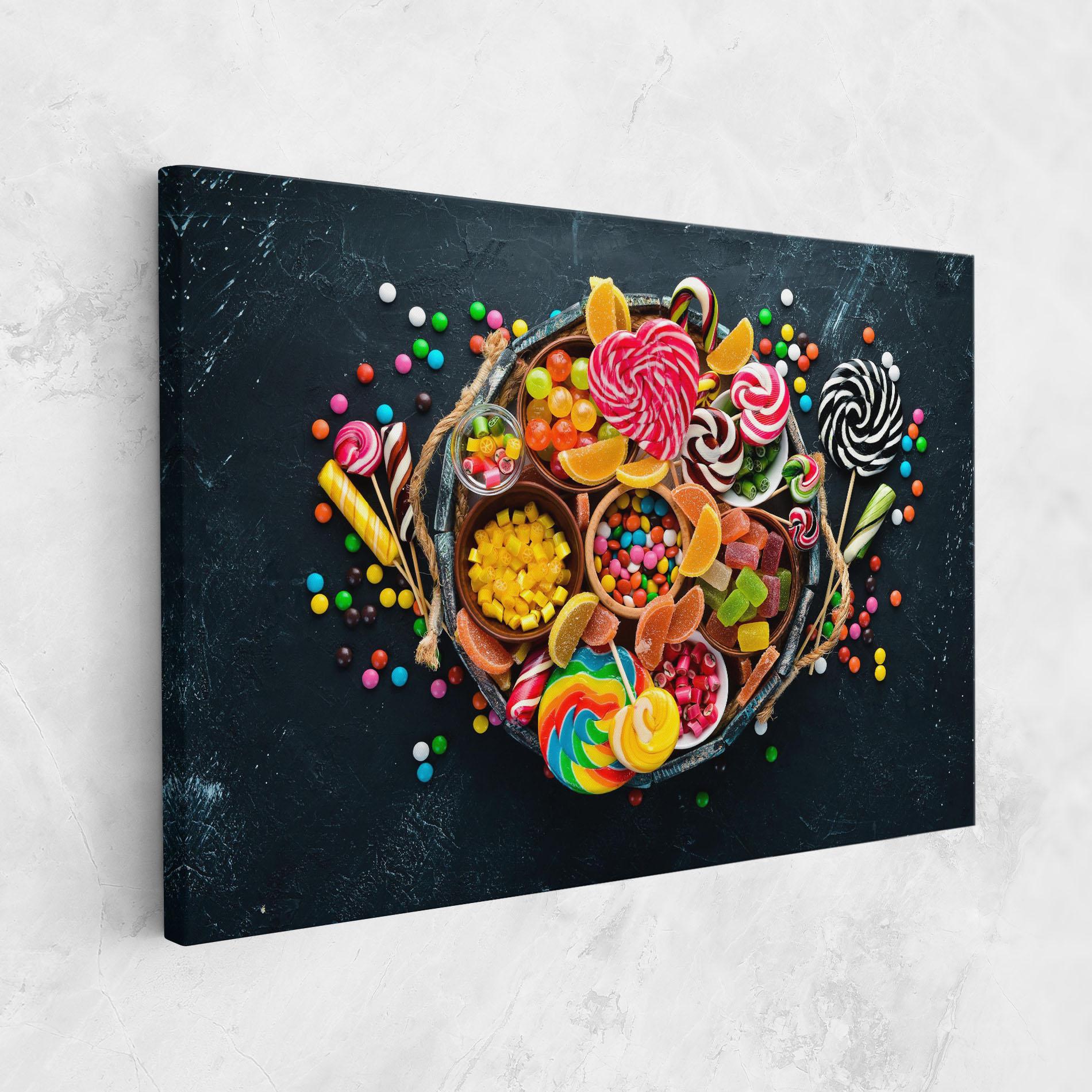 Tablou Canvas Colorful Jelly mockup 1