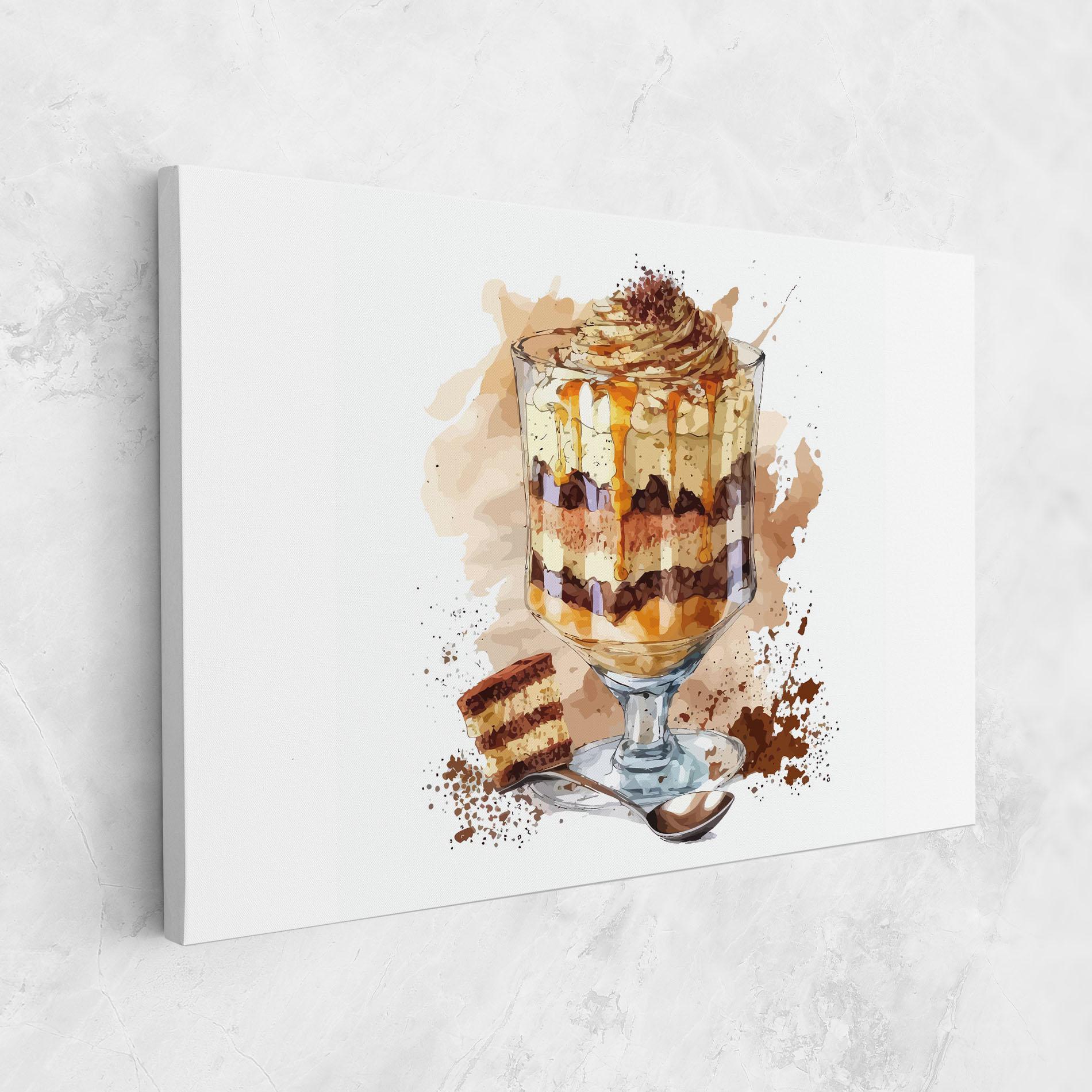 Tablou Canvas Cup Dessert mockup 1