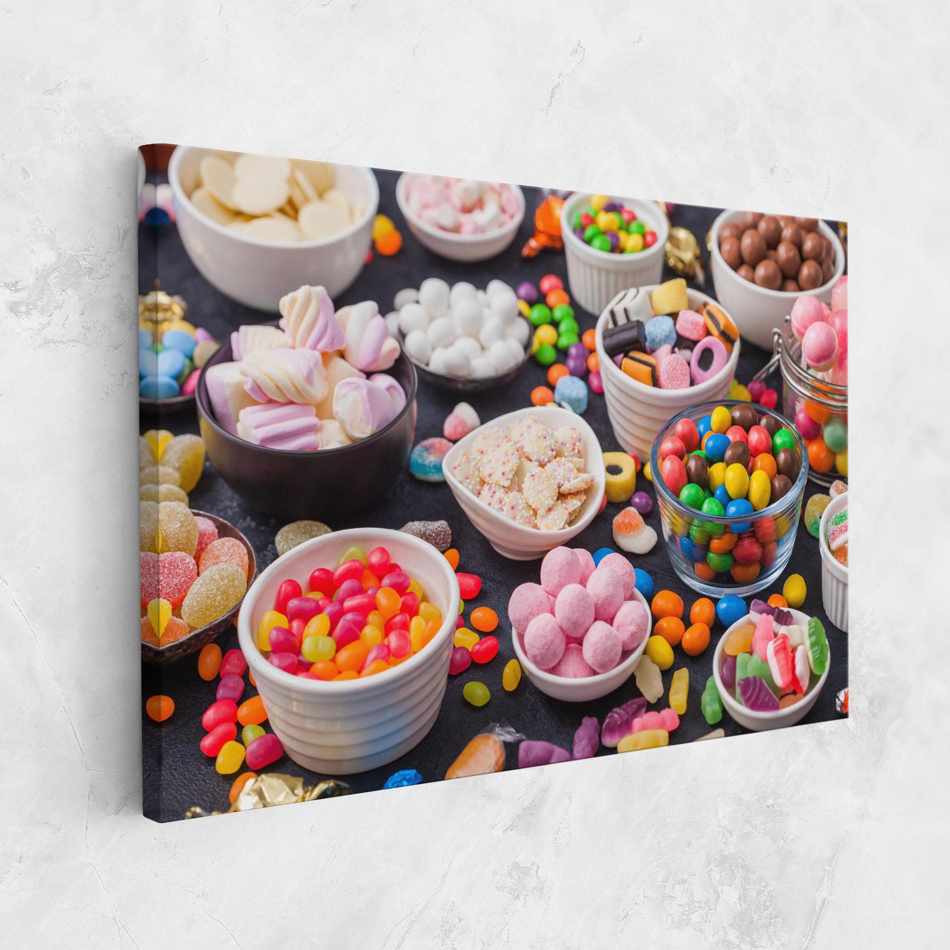 Tablou Canvas Lollipop Candies mockup 1